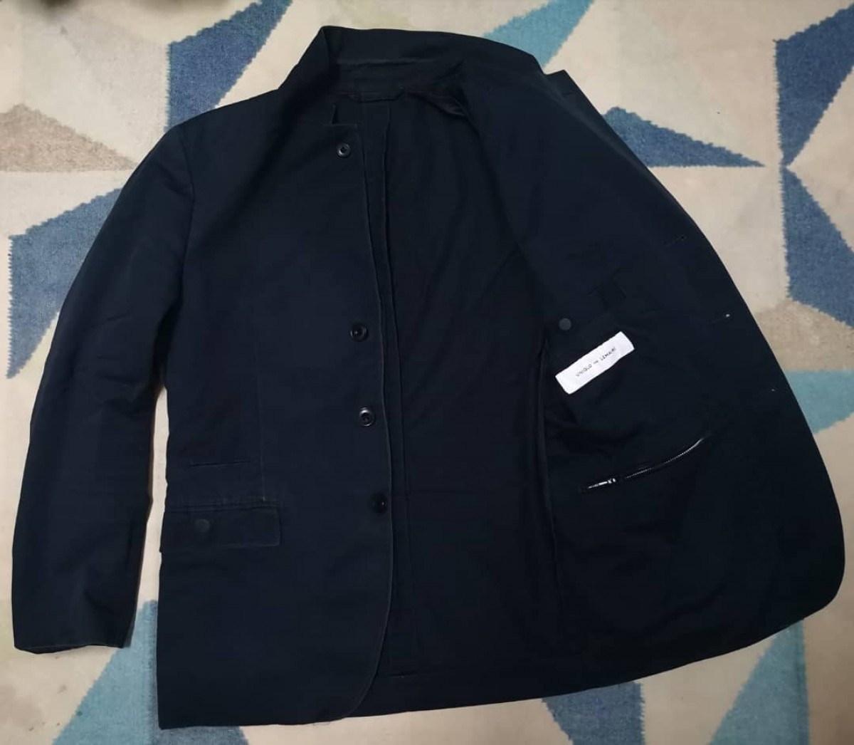 Christophe Lemaire - DELETE TODAY Cotton Blazer Work Jacket - 5