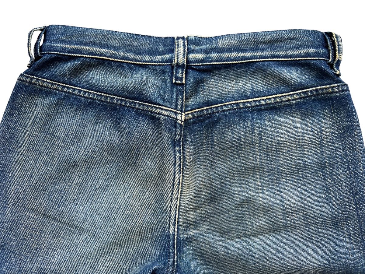 💥💥🔥 Vintage Diesel Rusty Wideleg Flare Denim Jeans 28x32 - 9