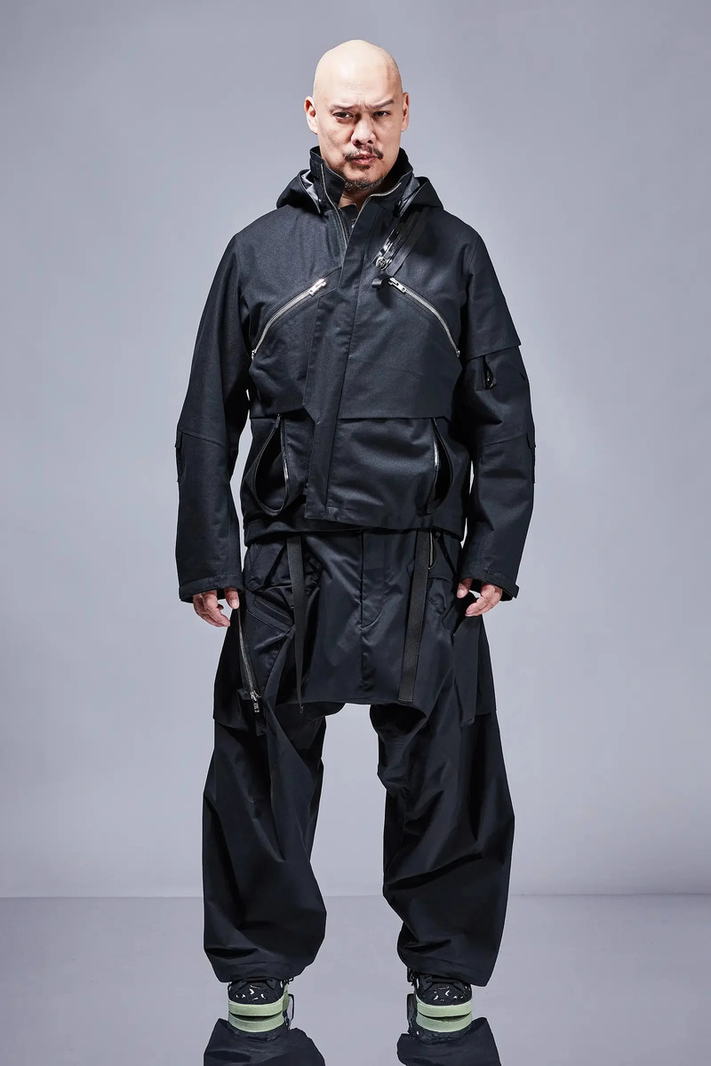 J1WB-BQ 3L Interops Jacket Black - 1