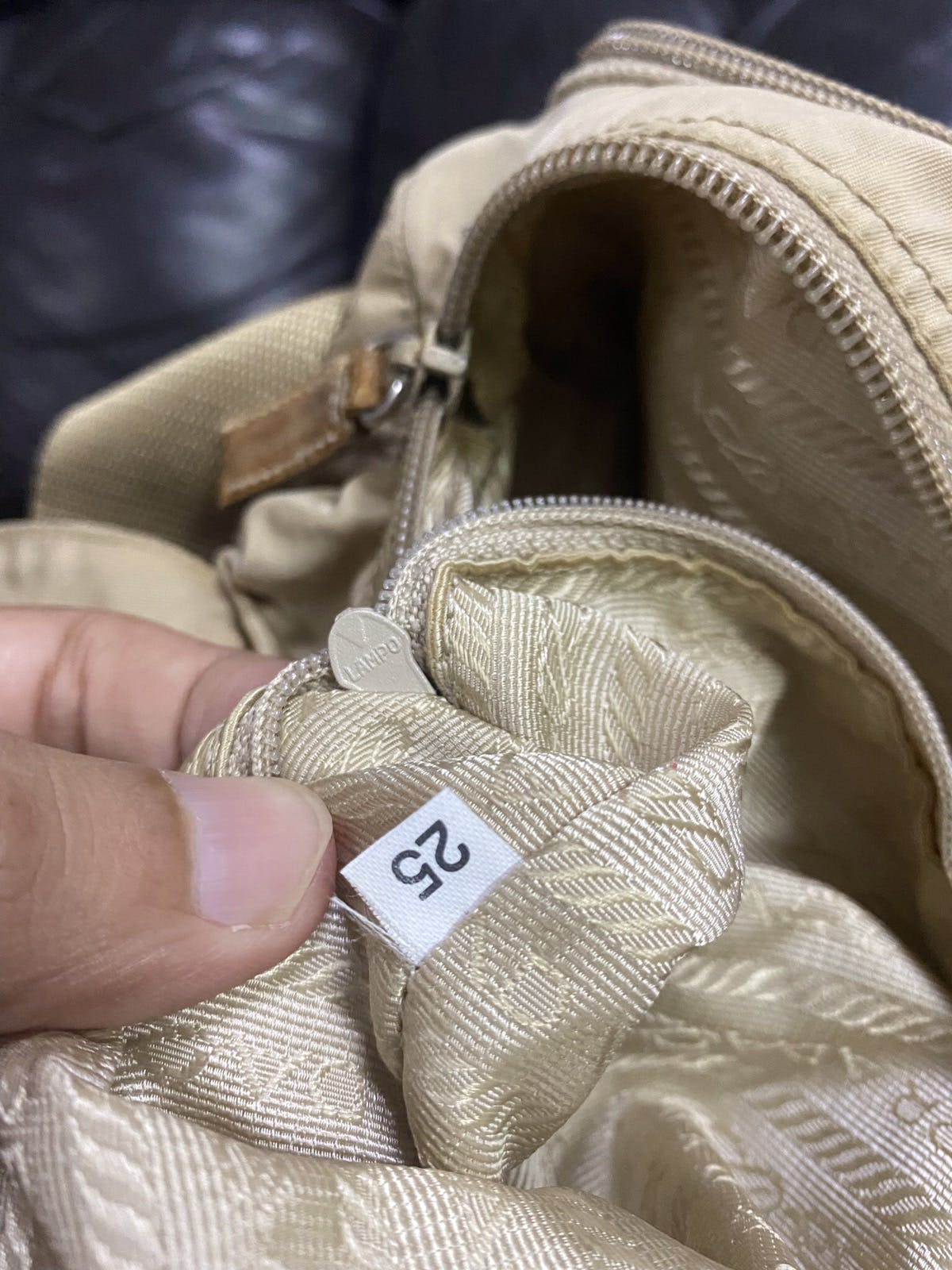 Authentic Prada Tessuto Nyalon Messenger Shoulder Bag - 20