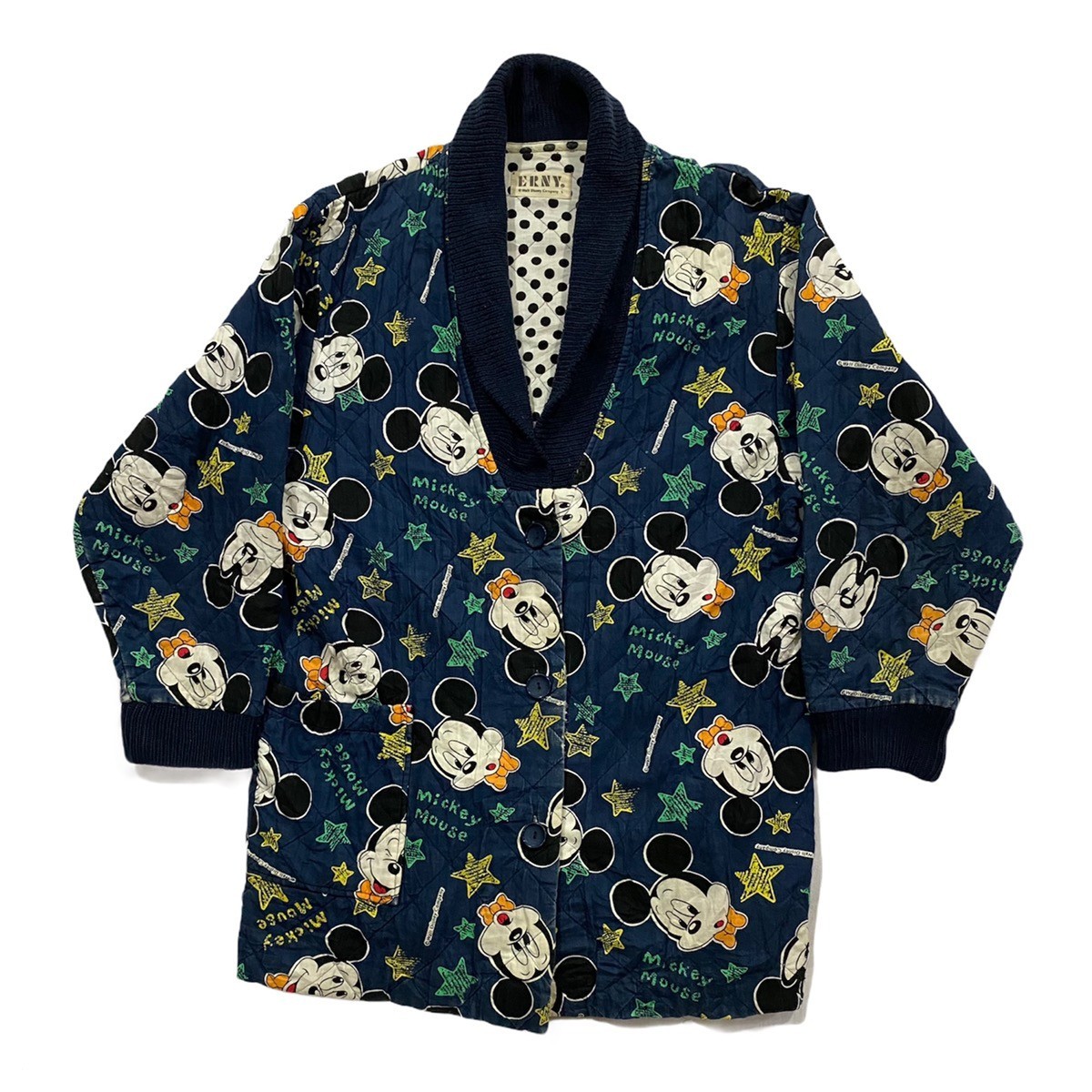 Vintage - Vintage Disney Mickey Mouse Fullprint Button Up Jacket - 5