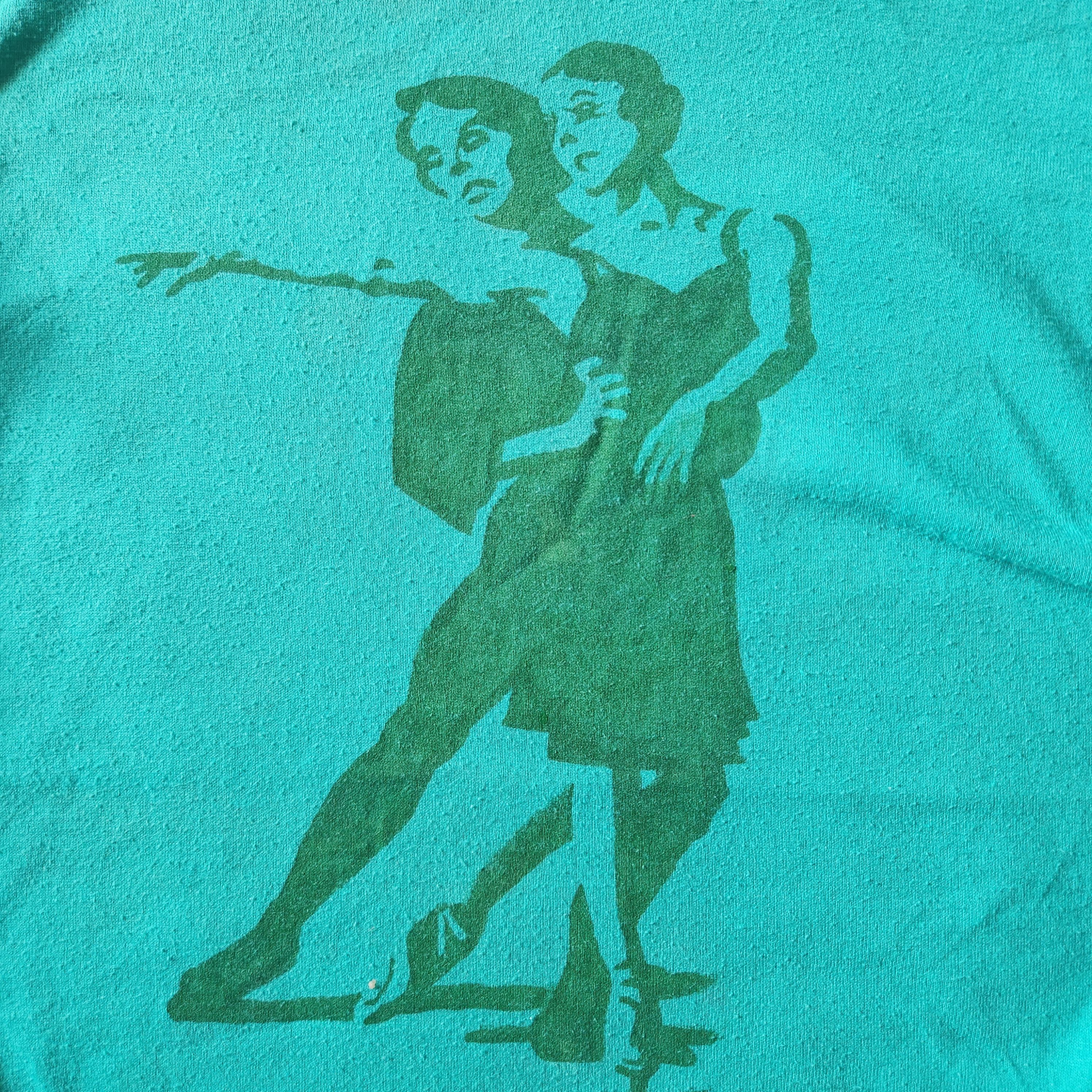 Vintage Ballet Dancer Printed TShirt Made In USA - 3