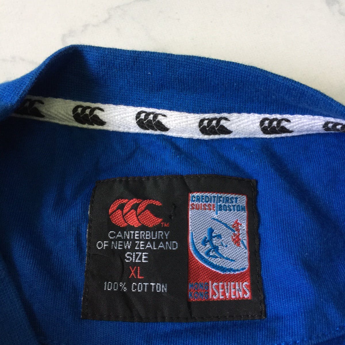 Sportswear - Vtg hong kong sevens 2001 Canterbury new zealand T-Shirt - 8