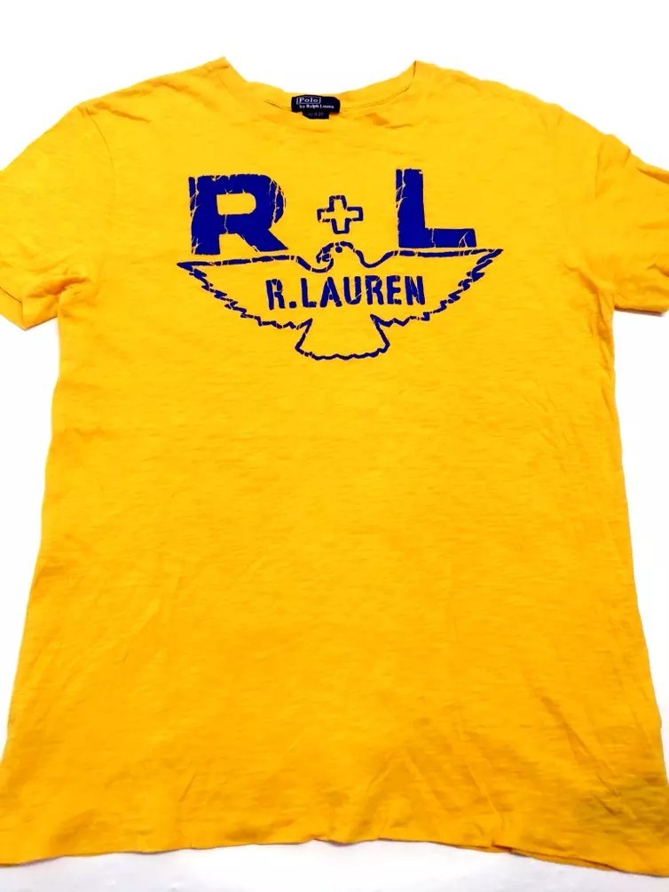 Polo Ralph Lauren - RARE! VTG 80s POLO by RALPH LAUREN SPELL OUT FALCON SINGLE STITCH - 2