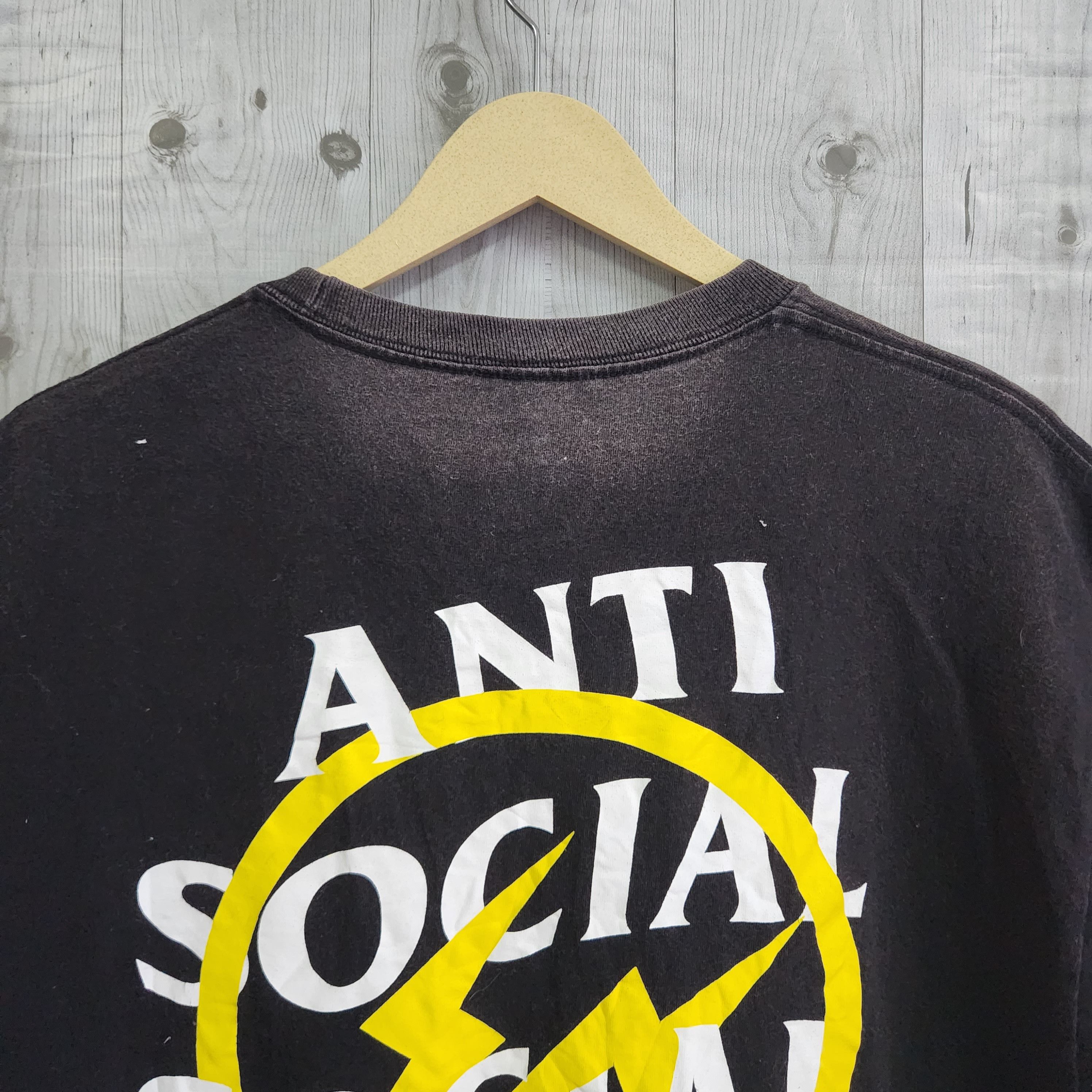 Anti Social Social Club TShirt Faded Black - 15