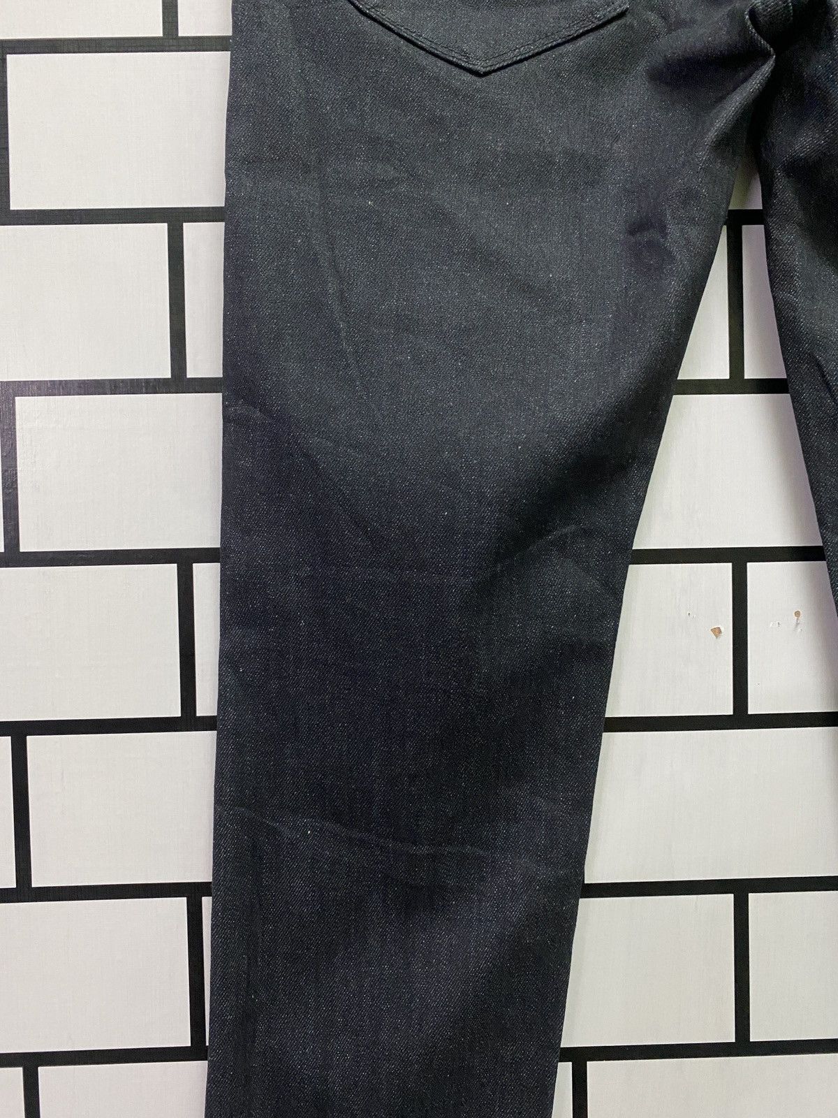 Japanese Brand - Japan THE 1St FLOOR Waxed Low Rise Skinny Pants - 13