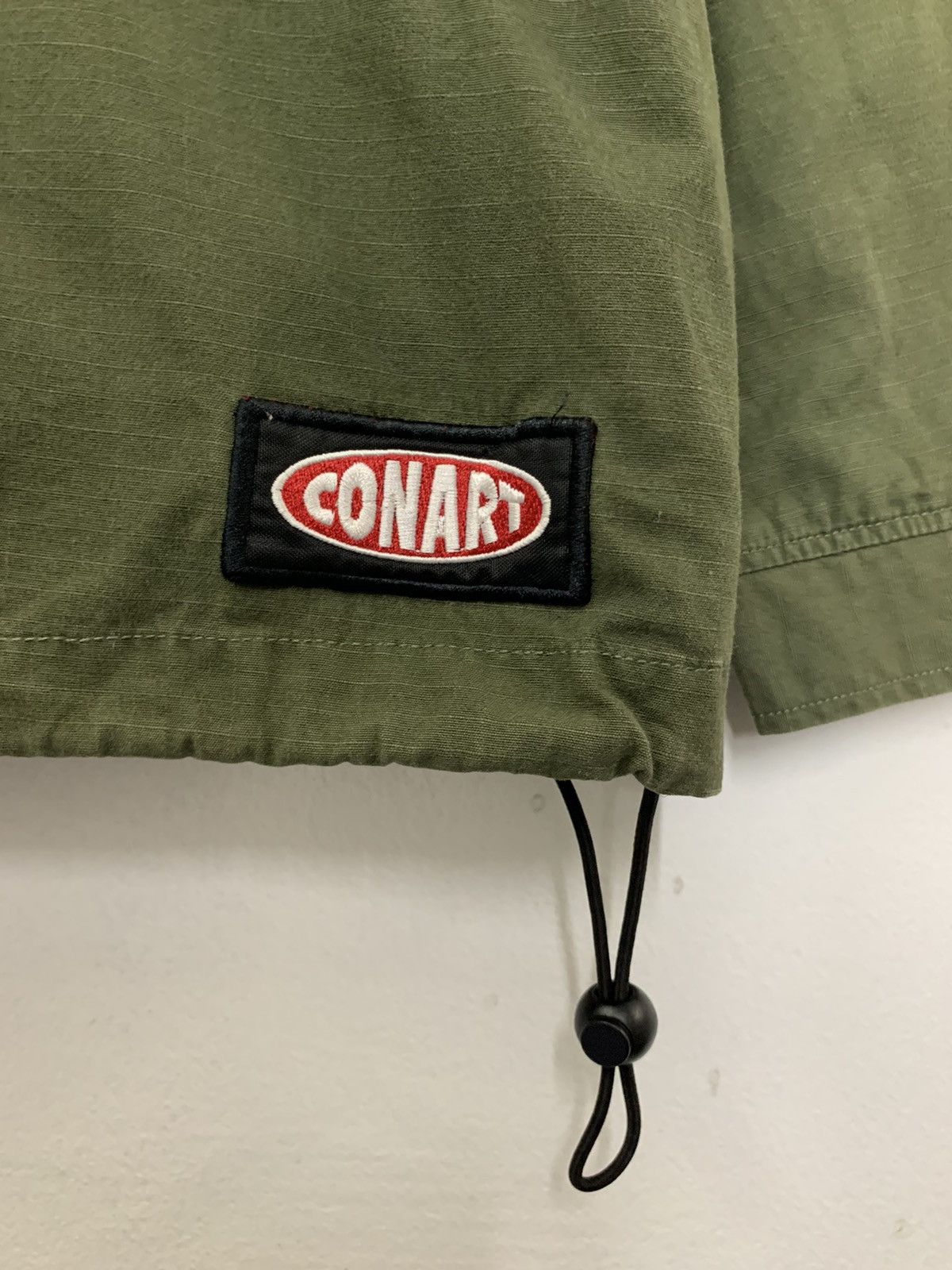 Vintage 90’s CONART Anorak Pullover Jacket Hip Hop Culture - 4