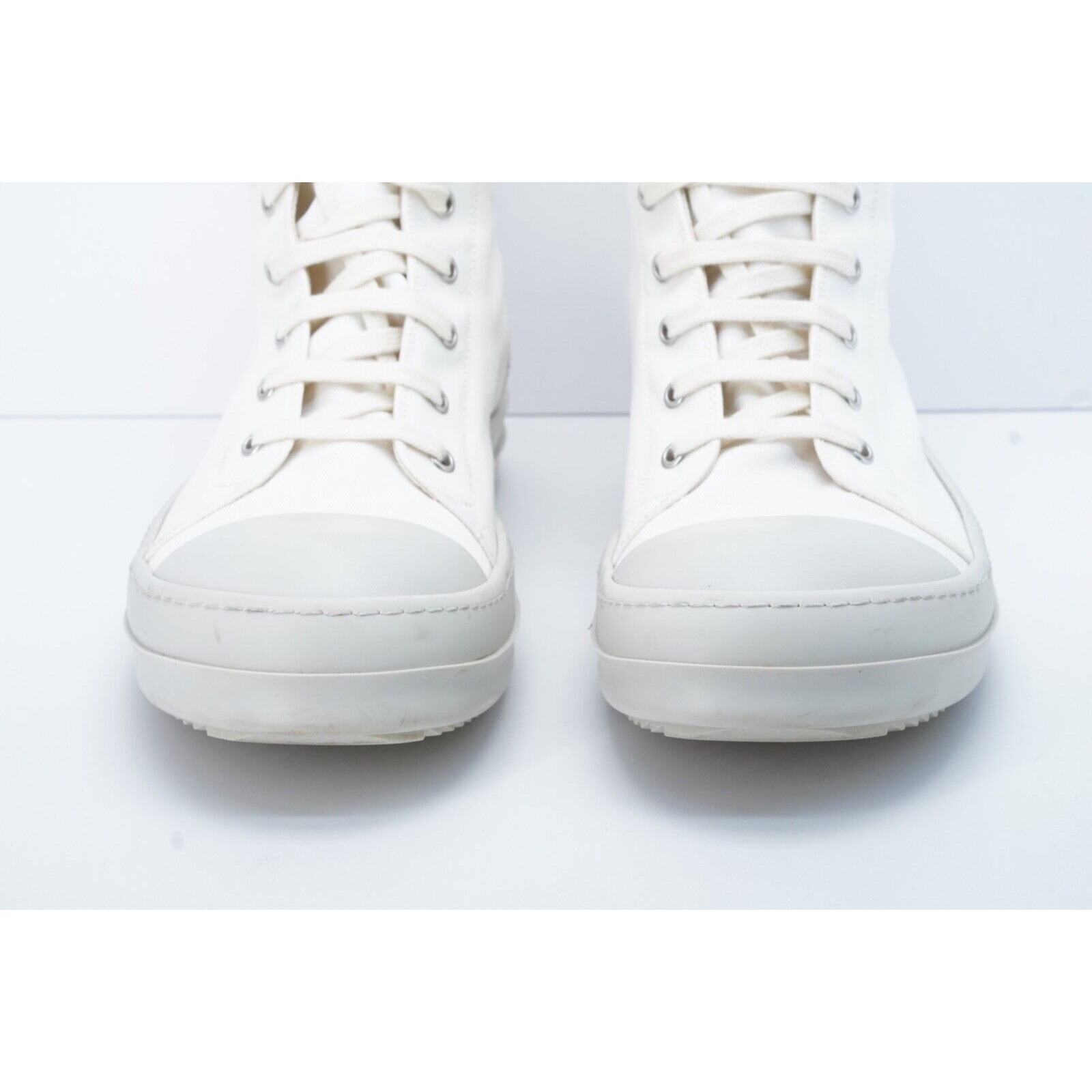 SS20 Tecuatl White High Top Rick Sneaker Shoe 44.5 / 11.5 - 3