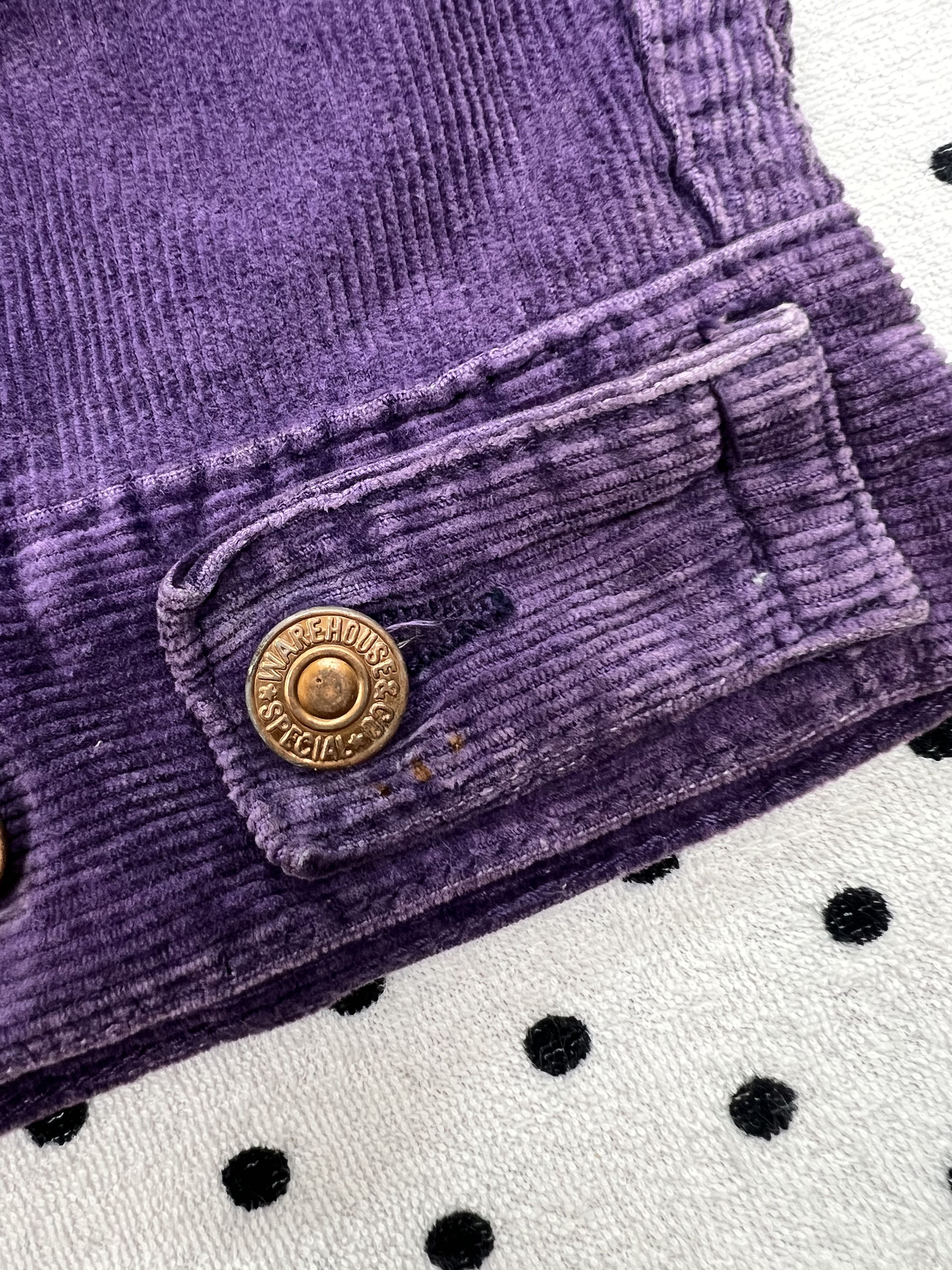 Warehouse Corduroy Trucker Jacket - 11
