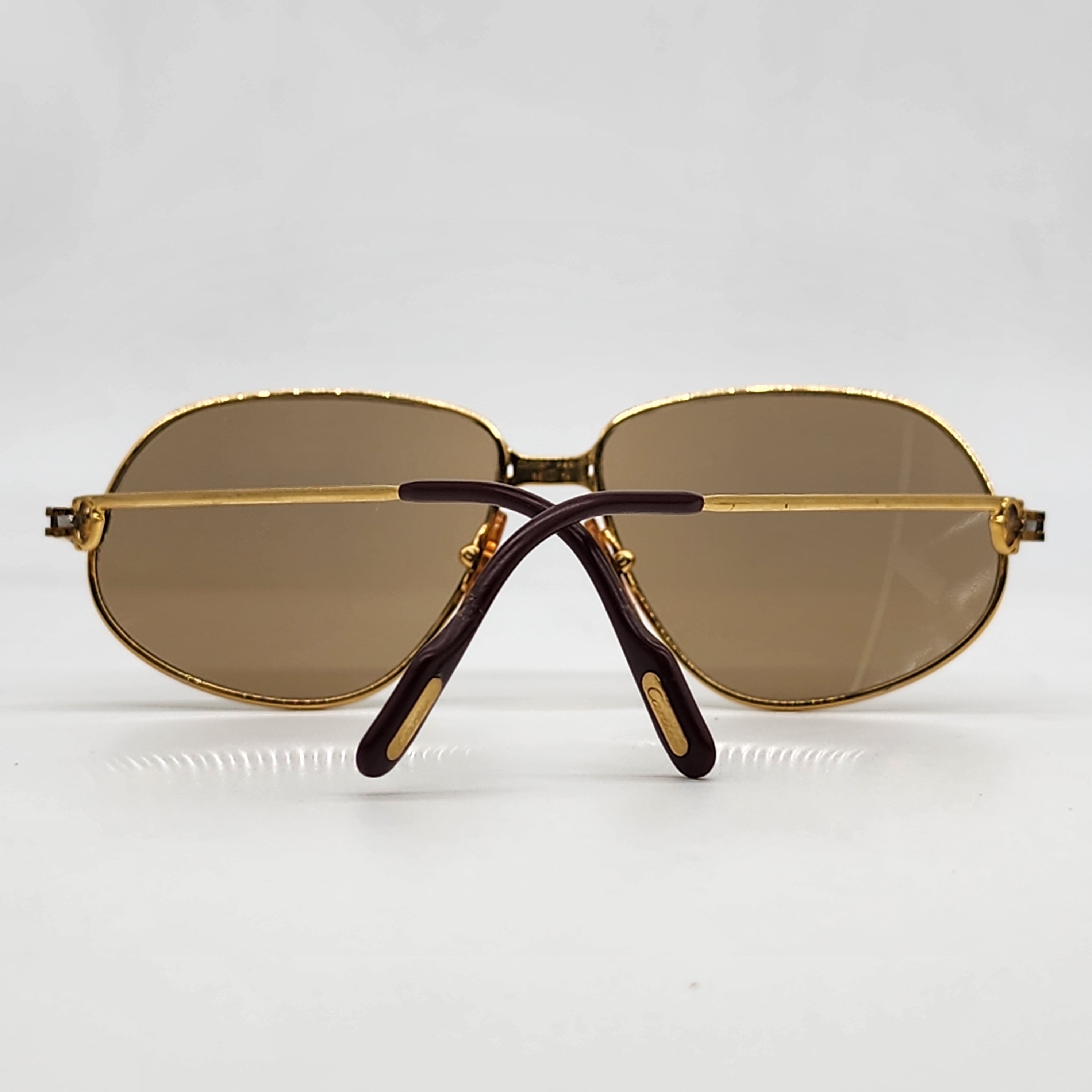 Cartier - Panthere GM Aviator Sunglasses - Vintage - 7