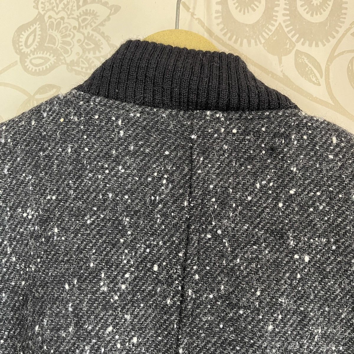 Vintage - Ithaca Bomber Knit Sweater Wool Japanese Designer - 15