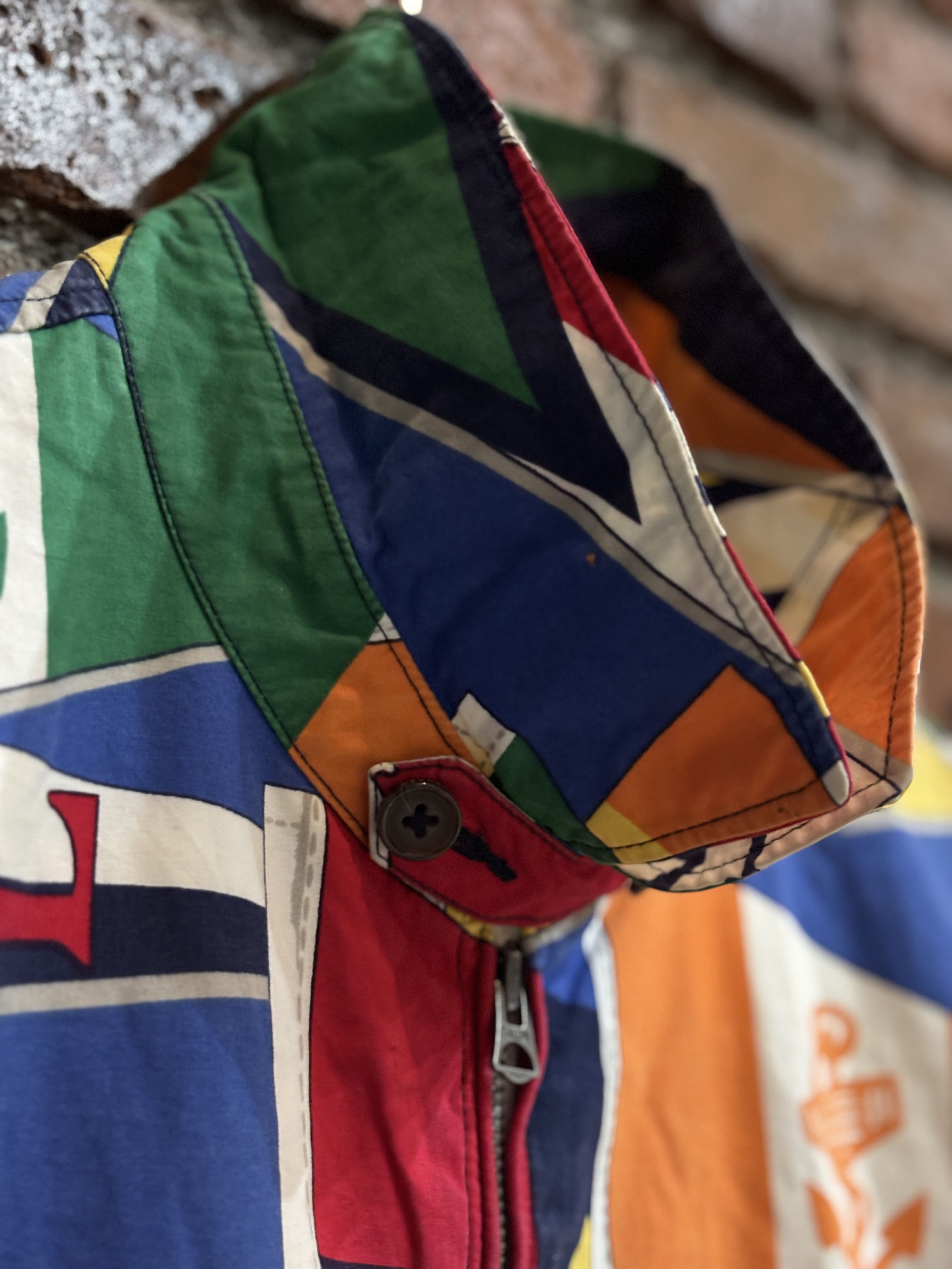 Polo Ralph Lauren Medium Bayport Jacket Burgee Regatta Flags RRL Yacht Sailing - 9