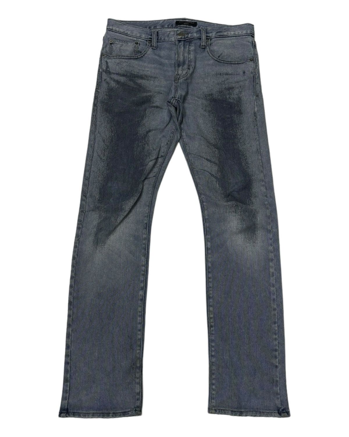 BANANA REPUBLIC DISTRESSED DENIM JEANS - 1