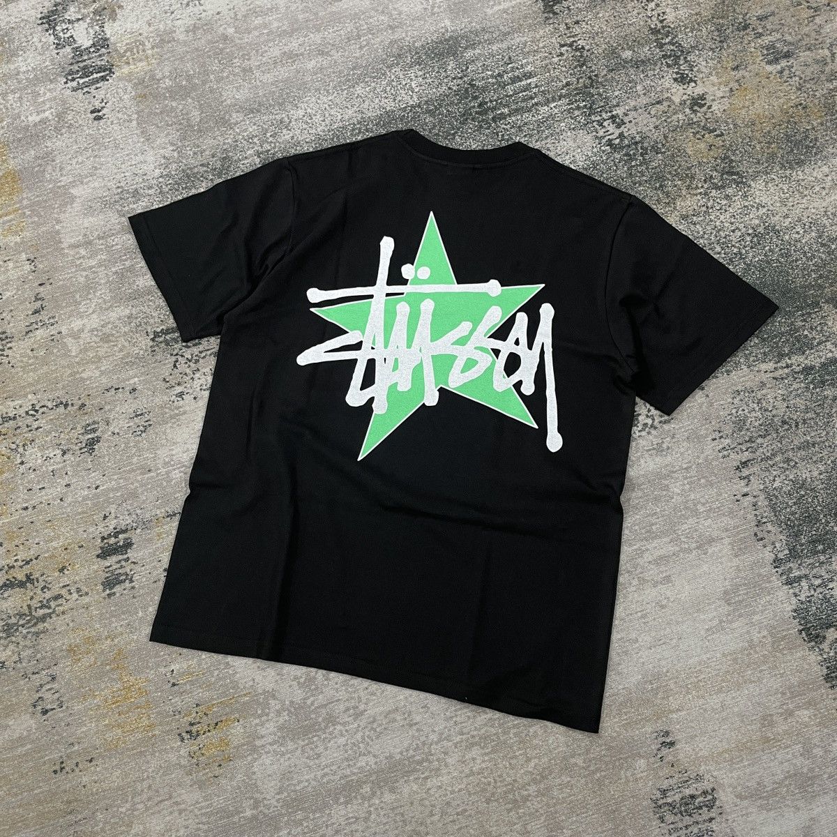 Stussy Tshirt Black // Star - 2
