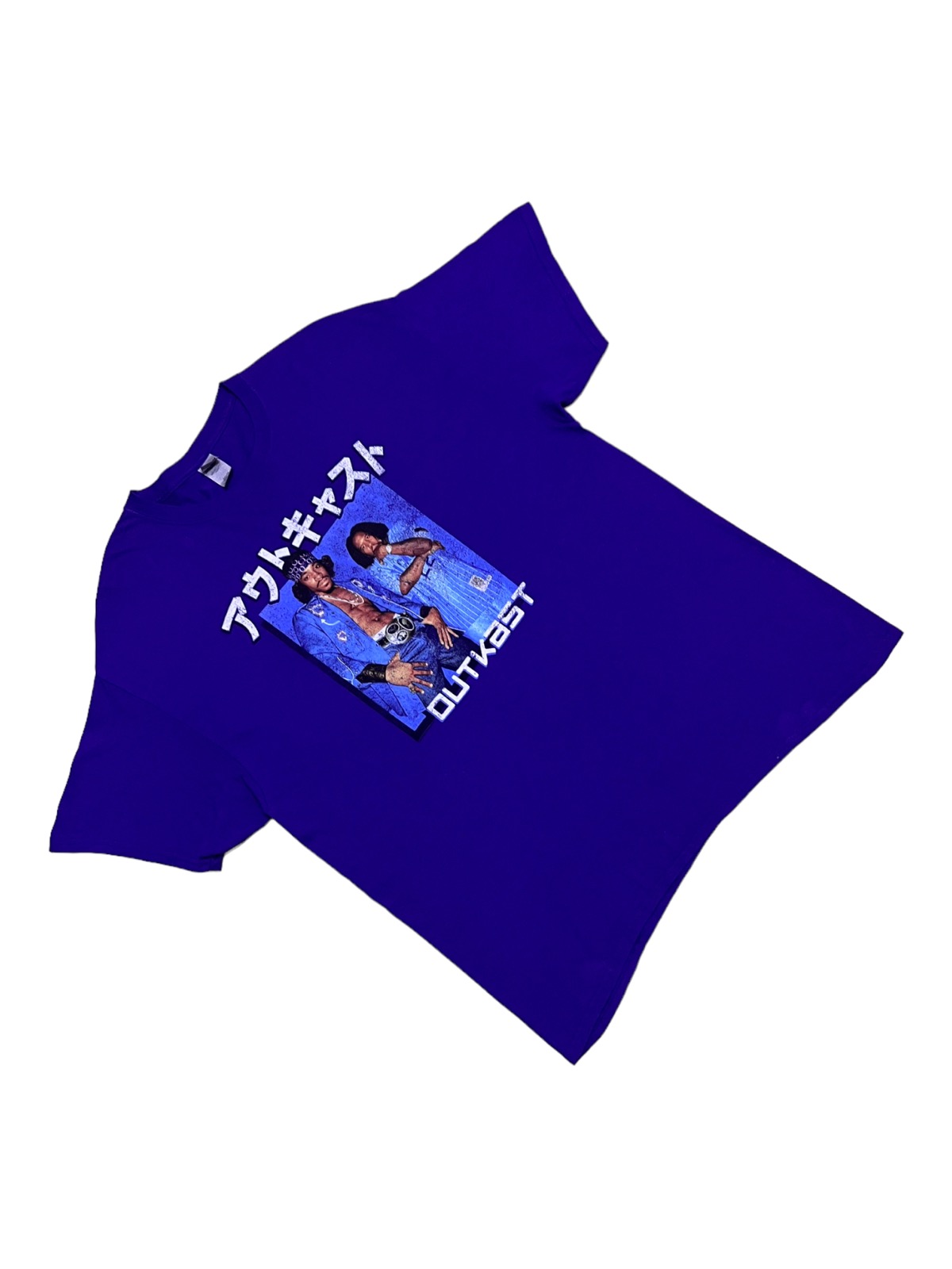 Band Tees - Famous Hip Hop Duo Outkast Blue Box Gildan Tee - 2