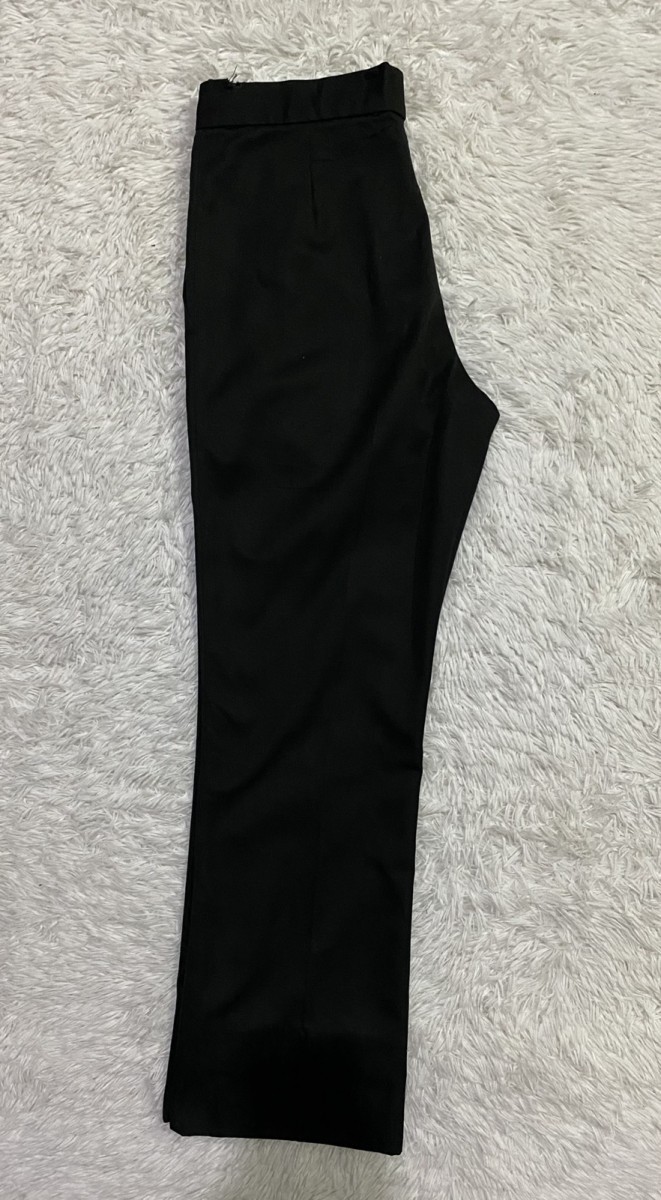 A.P.C Vintage Black Polyester + Cotton Pants Made in Japan - 6