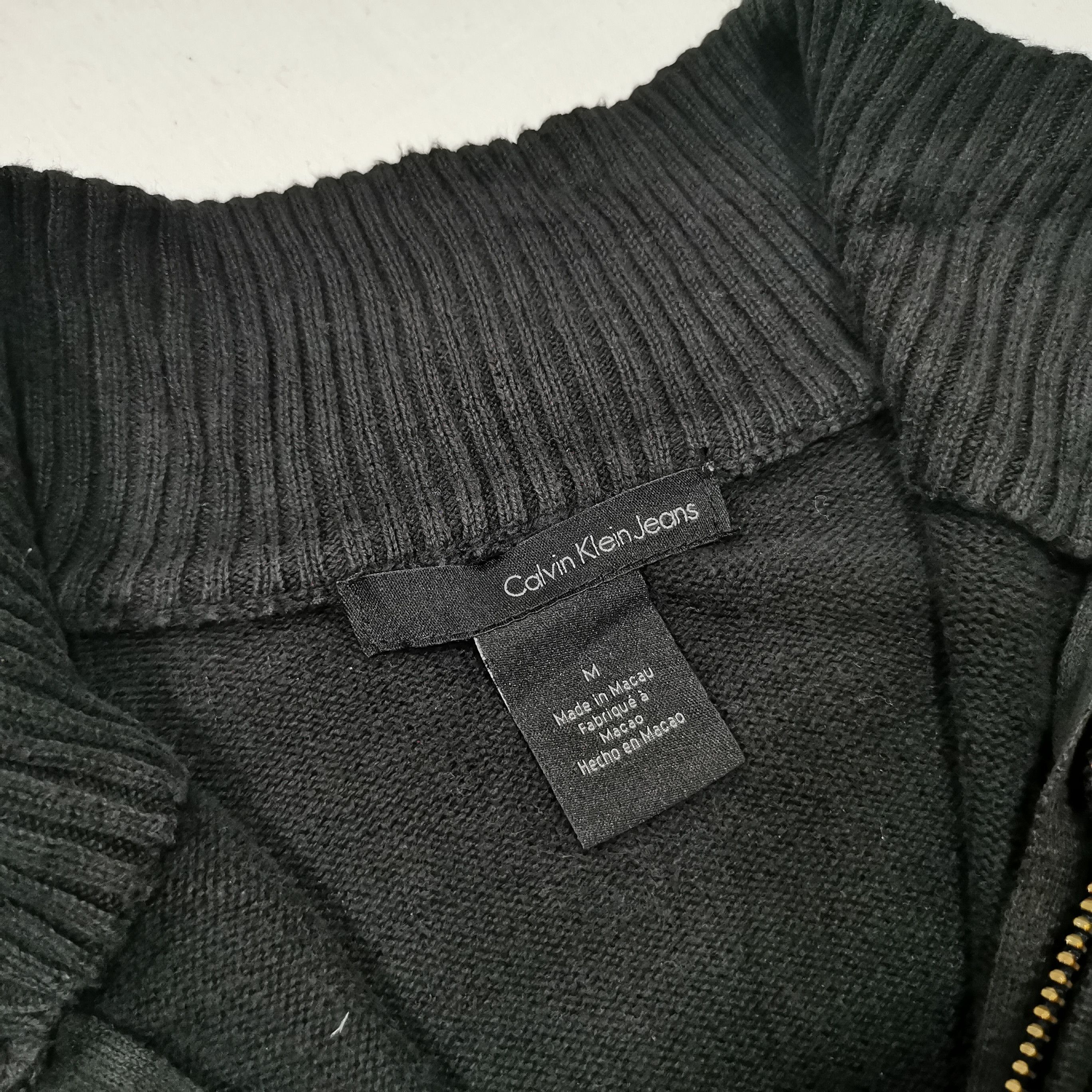 Vintage Calvin Klein Half Zipper Sweatshirt - 5