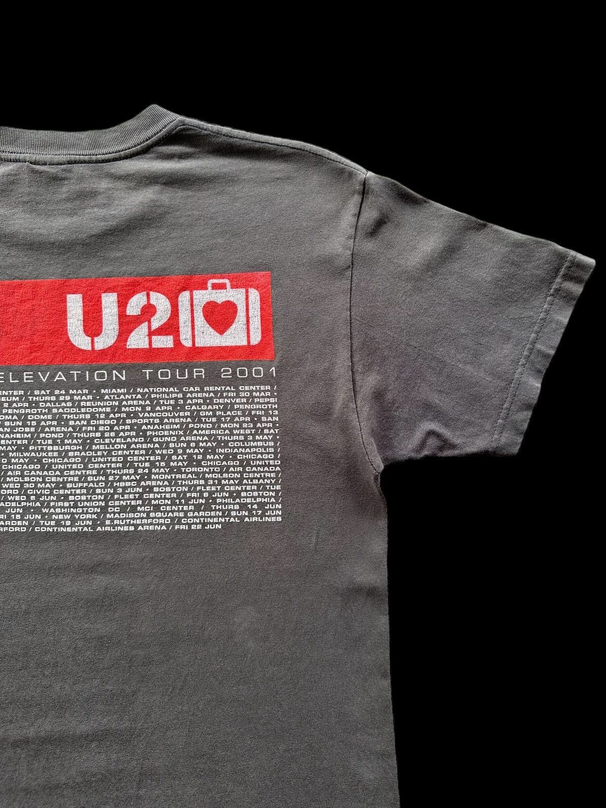 Vintage U2 Band Elevation Tour 2001 - 5