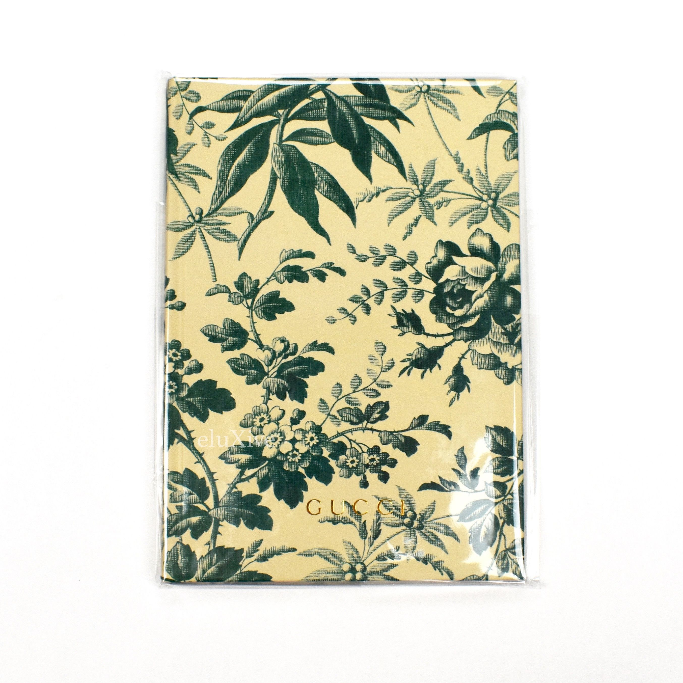 Gucci Foliage Print Logo Notebook DS - 2