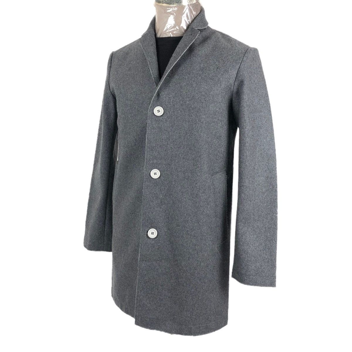 Designer - Kestin Hare Scotland Wool Topcoat - 1