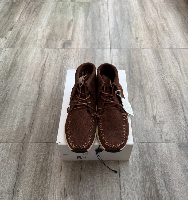 靴 VISVIM YUCCA MOC SHAMAN VEG SUEDE US8 visvim VISVIM YUCCA MOC SHAMAN (VEG SUEDE) Fringed Shoes