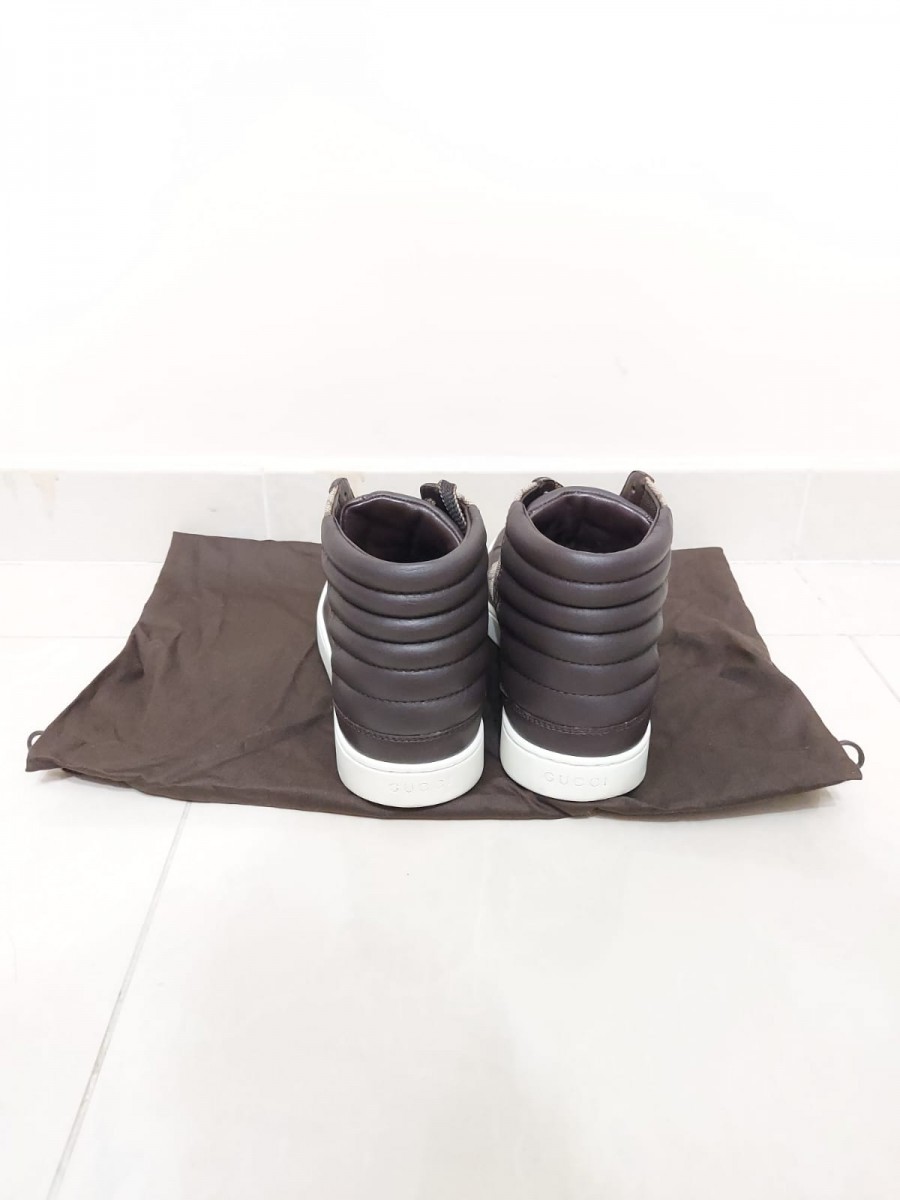 Miro Soft Tessuto GG Supreme Canvas Leather Sneaker - 5