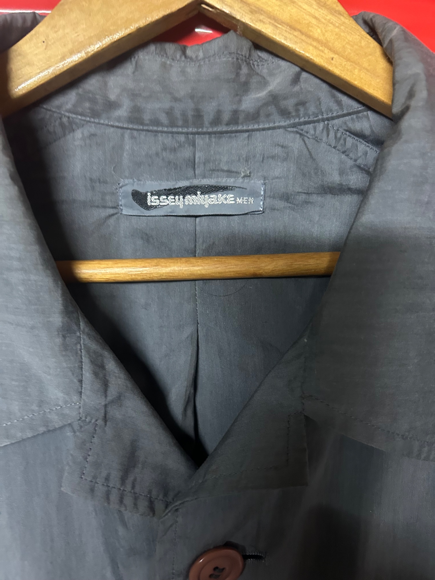 80s Issey Miyake long jacket detachable to bomber jacket - 12