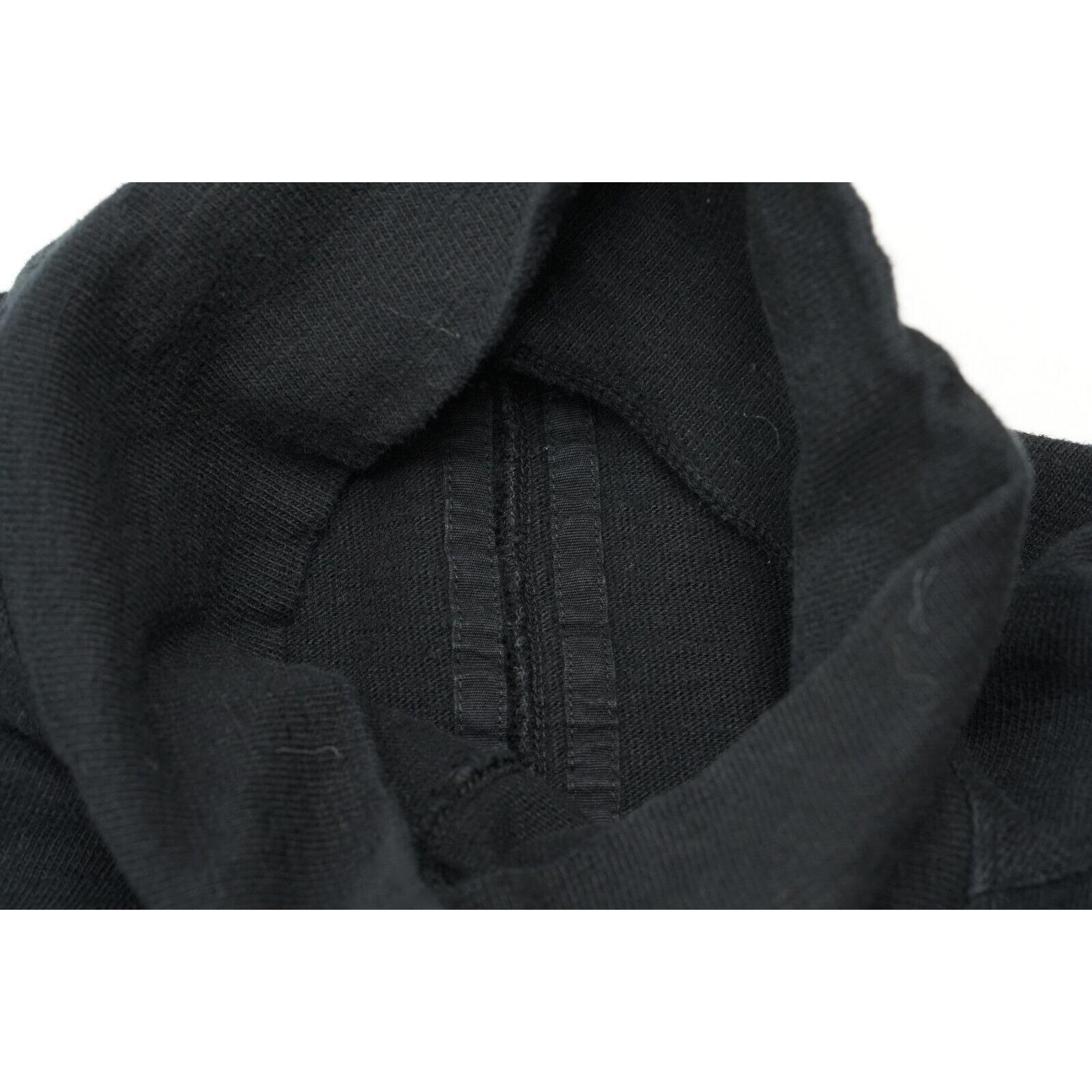 Rick Black Turtleneck Sweater Size Medium FW17 Glitter - 3