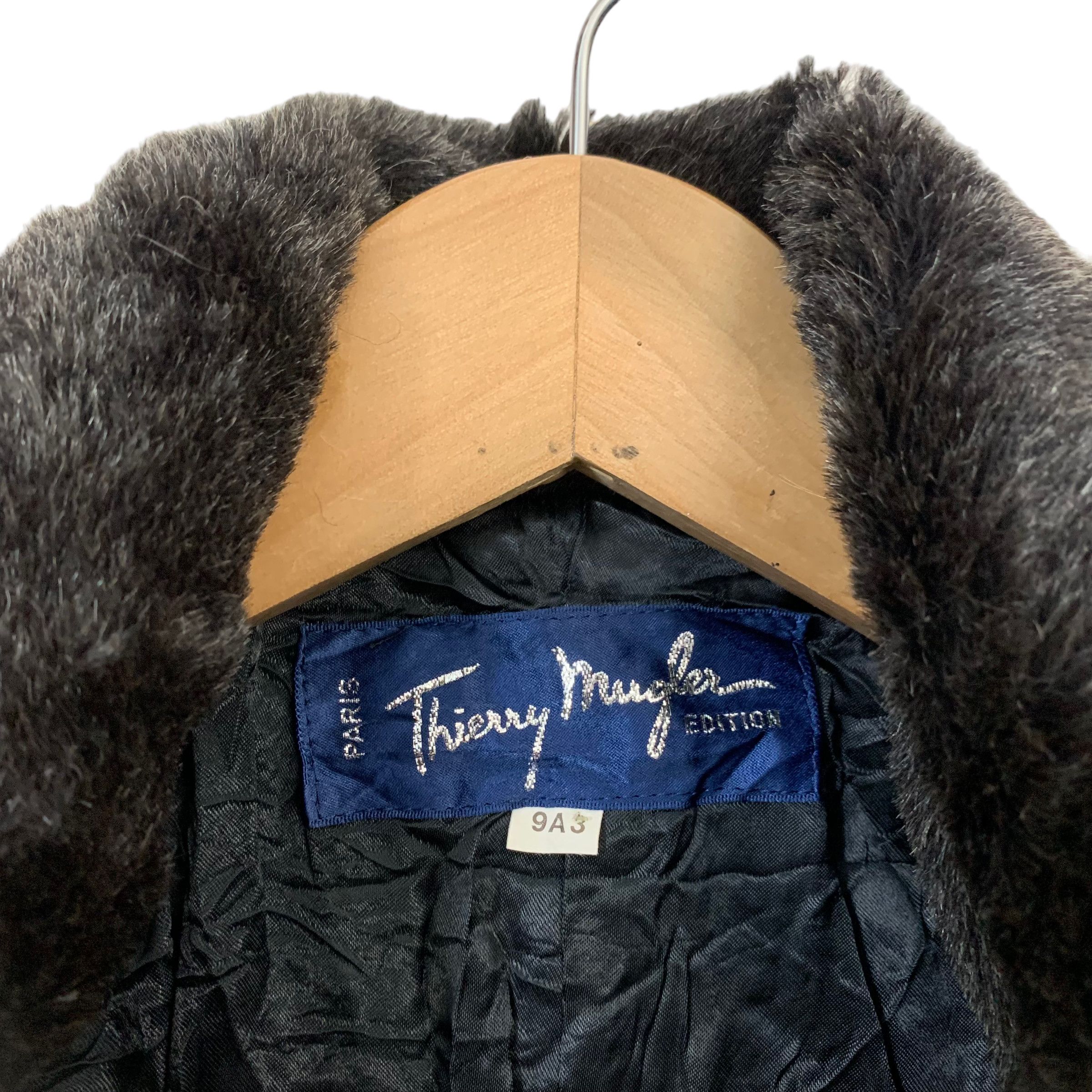 Vintage Thierry Mugler Fur Coat - 5