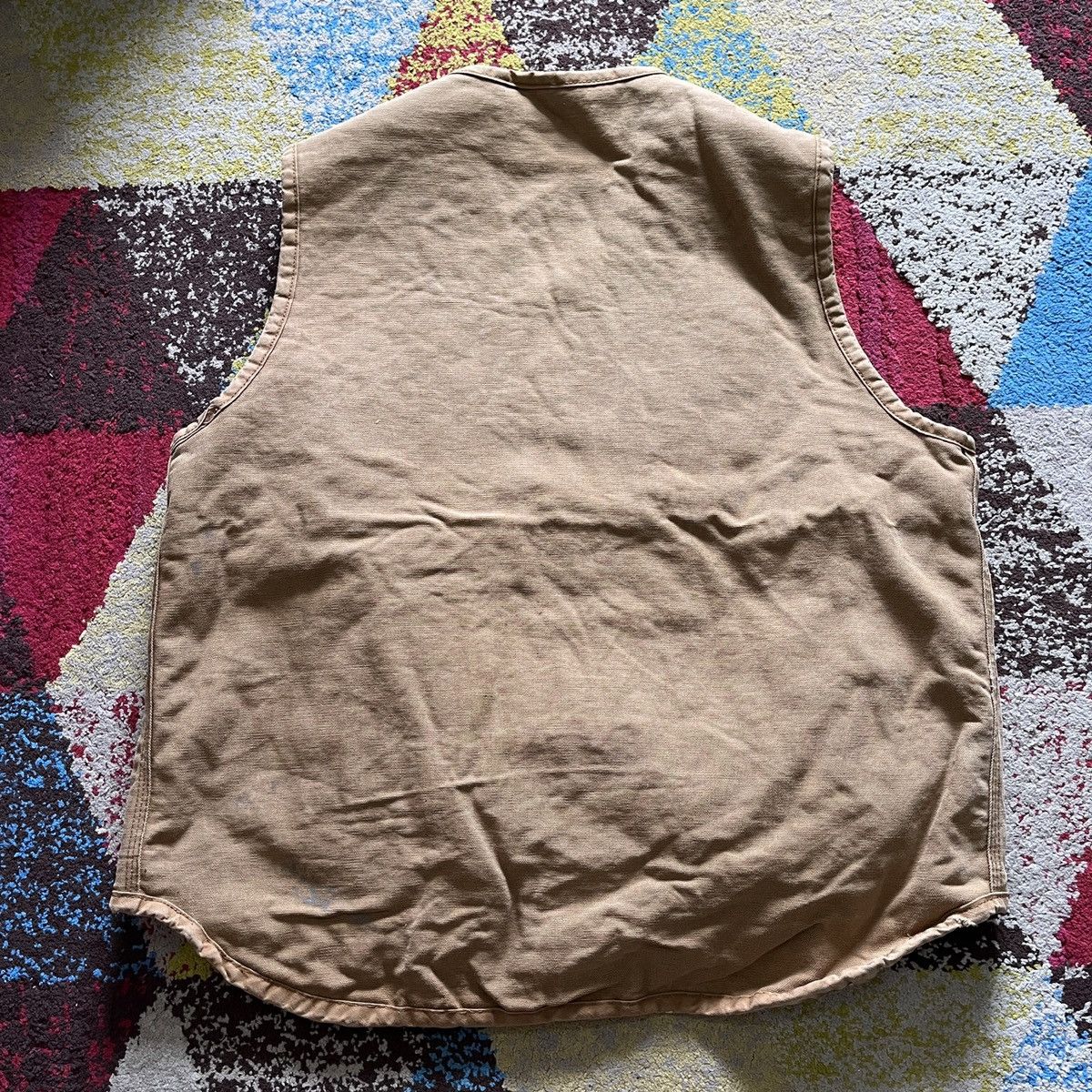 Carhartt Vest Denim 1980s Vintage Blanket - 9