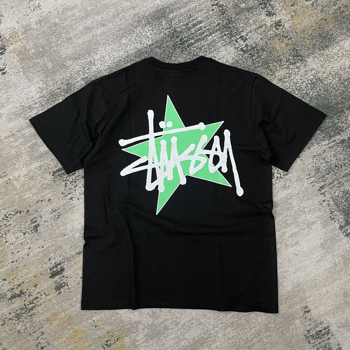 Stussy Tshirt Black // Star - 1