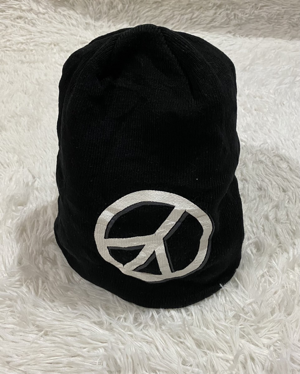 Street Fashion - Hang Over "PEACE LOGO" Beanie - 15