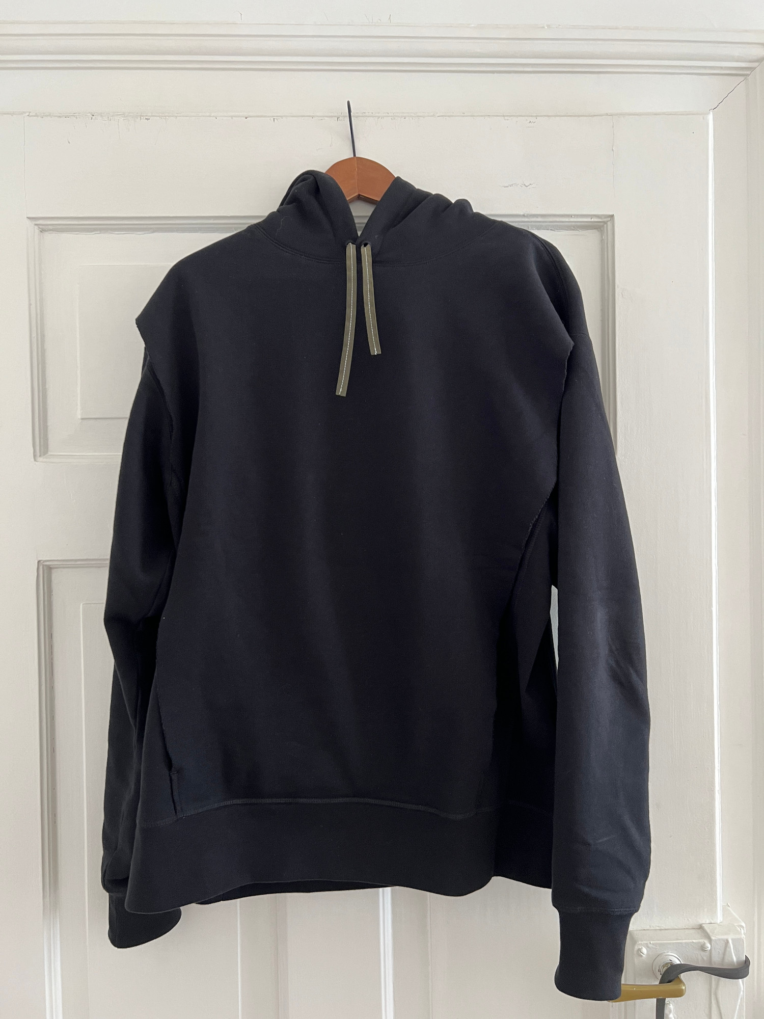 S26-PR Organic Cotton Hooded Sweatshirt Black - 1