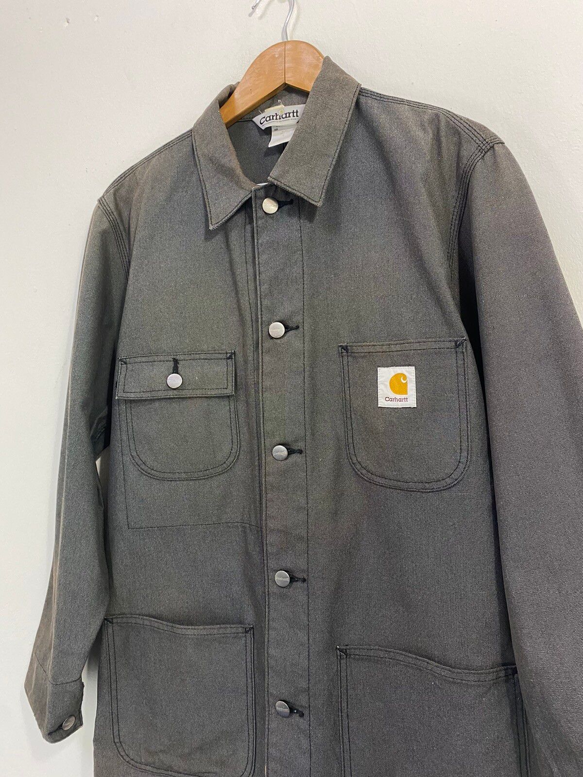 Carhartt Chore Jacket 4 Pocket Design Rare Design - 3