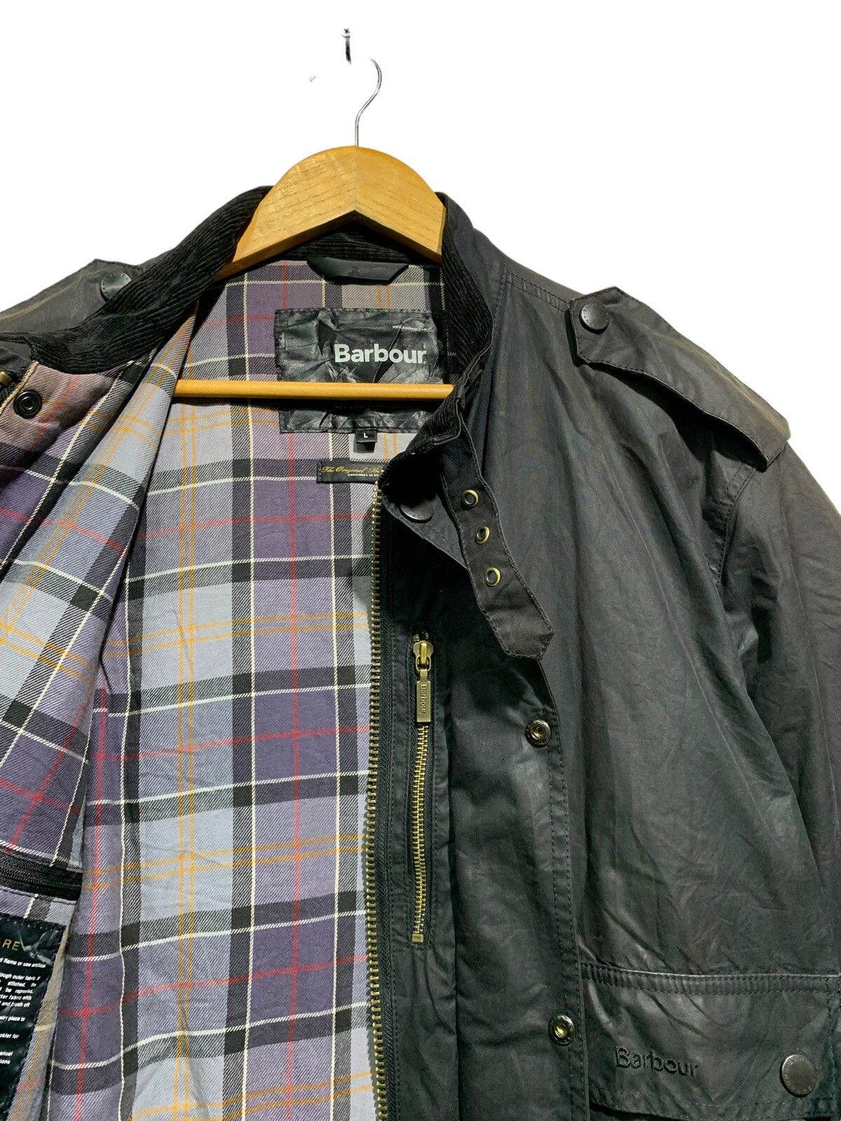 🔥BARBOUR INTERNATIONAL WAXED BOMBER JACKETS - 11