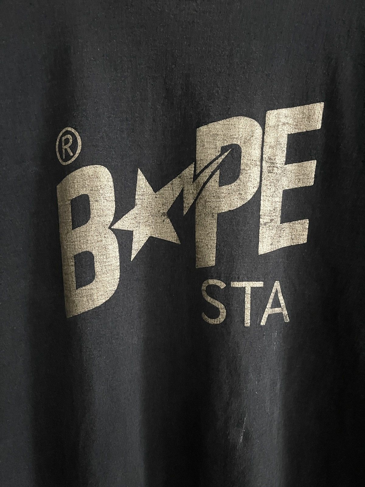 Bape Golden Bapesta Logo Tee (XL) - 4