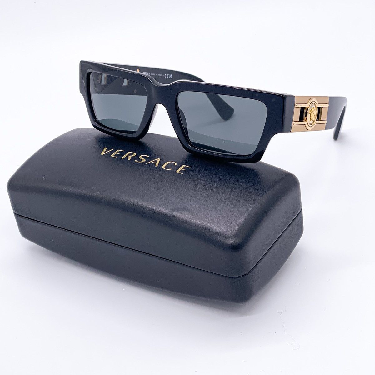 NEW VERSACE SQUARE VE4459 GB1/87 SUNGLASSES MOD 4459 - 1