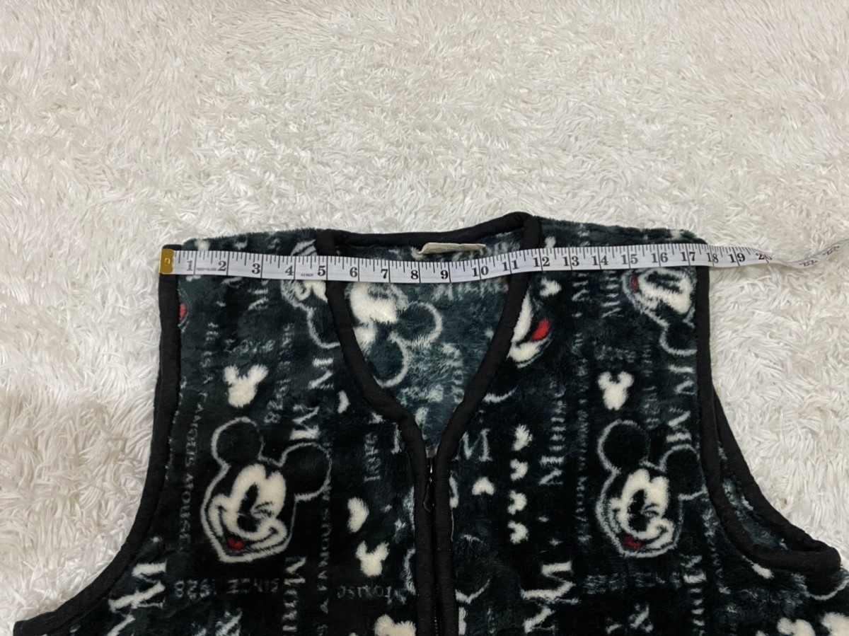 Mickey Mouse - Mickey Mouse Fullprint Sleeveless Fleece Jacket - 16