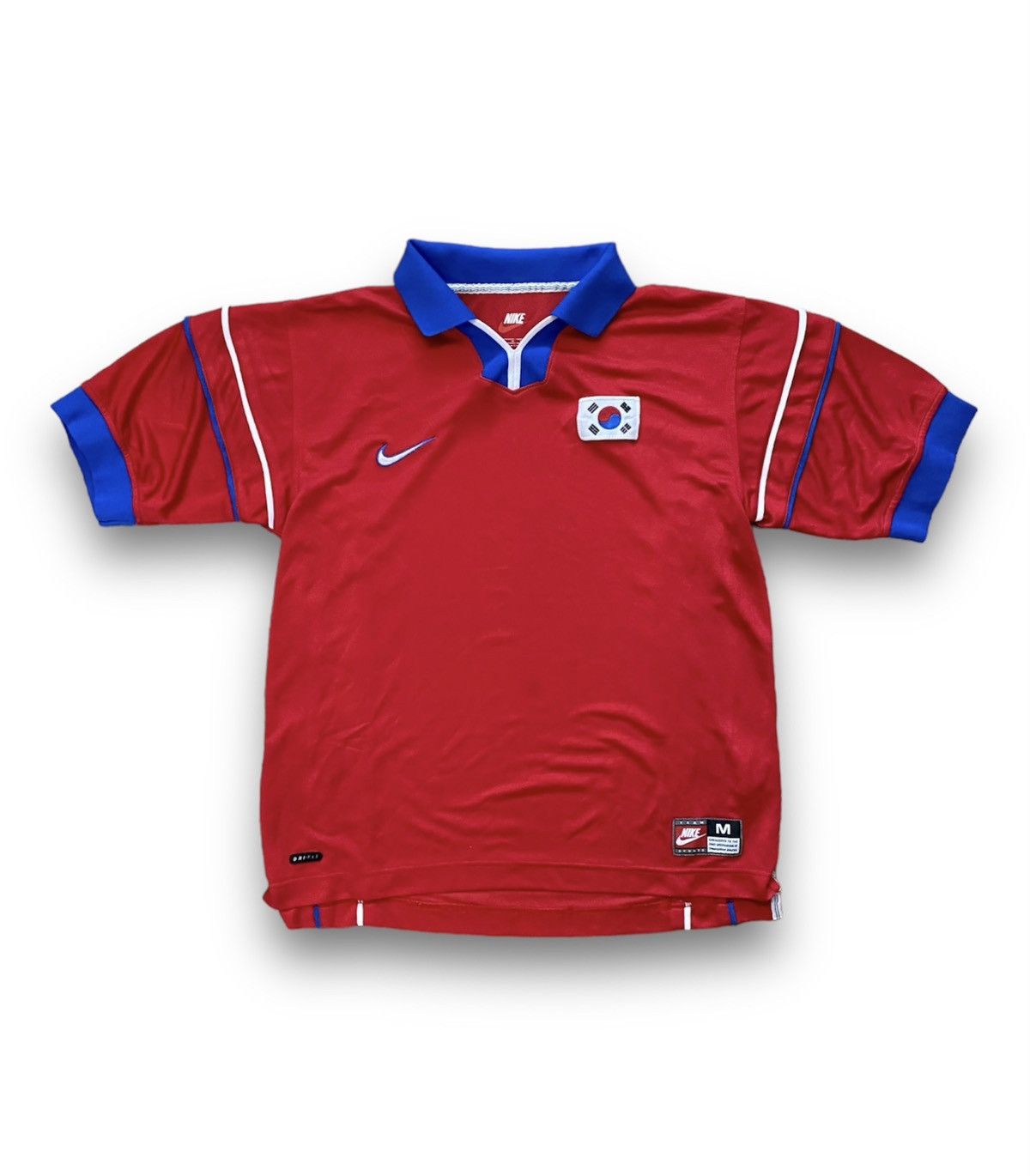 South Korea Nike Home Jersey Shirt 1998 Vintage Rare Soccer - 1