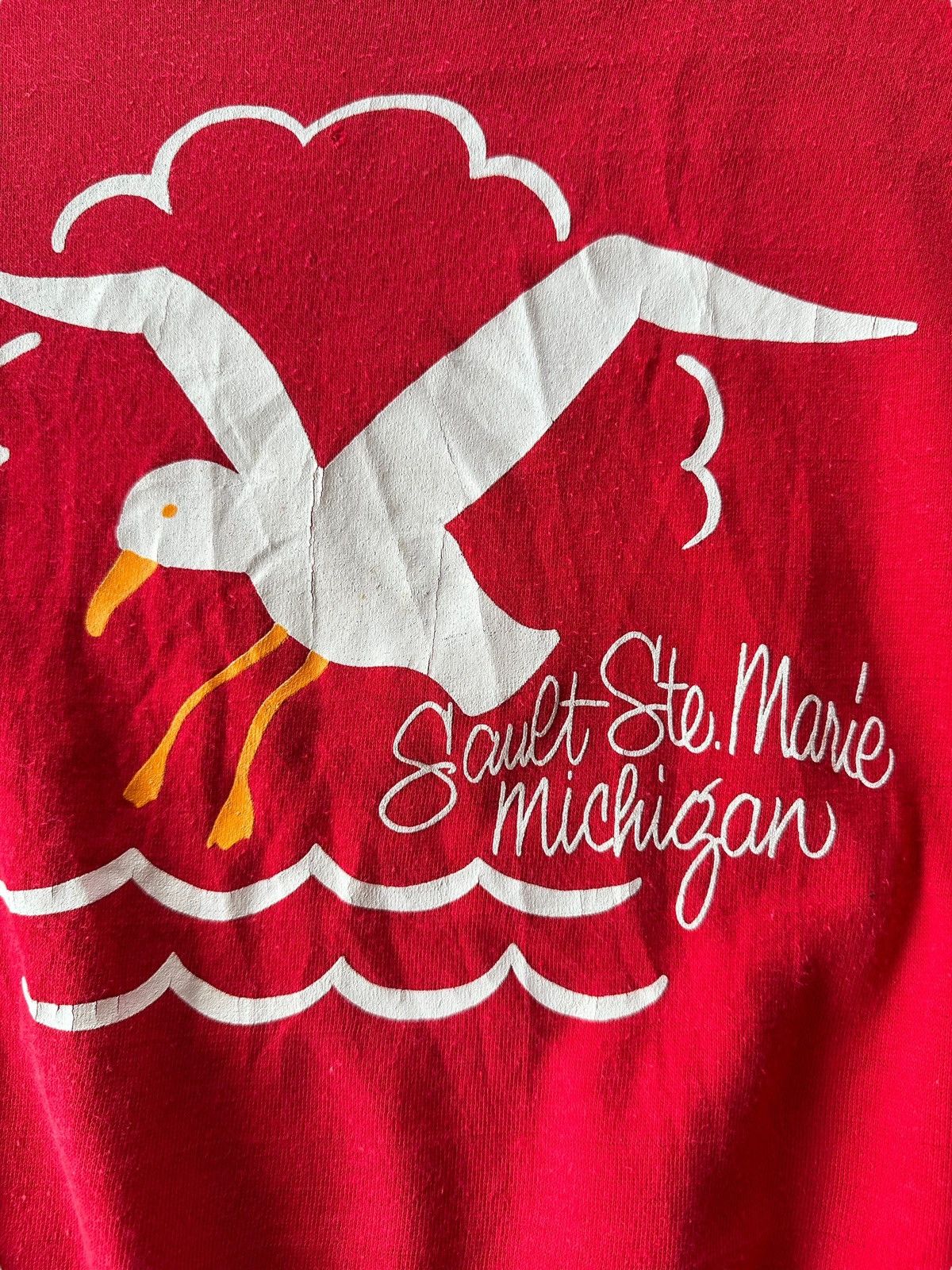 Vintage Sweatshirt Savet Ste Marie Michigan - 4