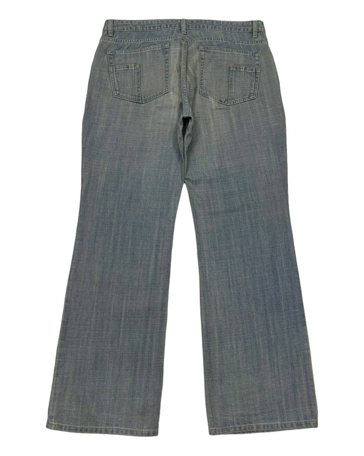 Vintage - MASTERPIECE HECTIC FLARE BAGGY DENIM JEANS - 6