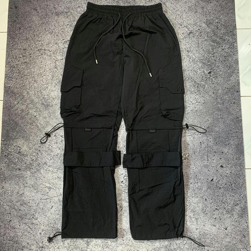DÉS NAGE Balloon Parachute Nylon Cargo Pants - 1