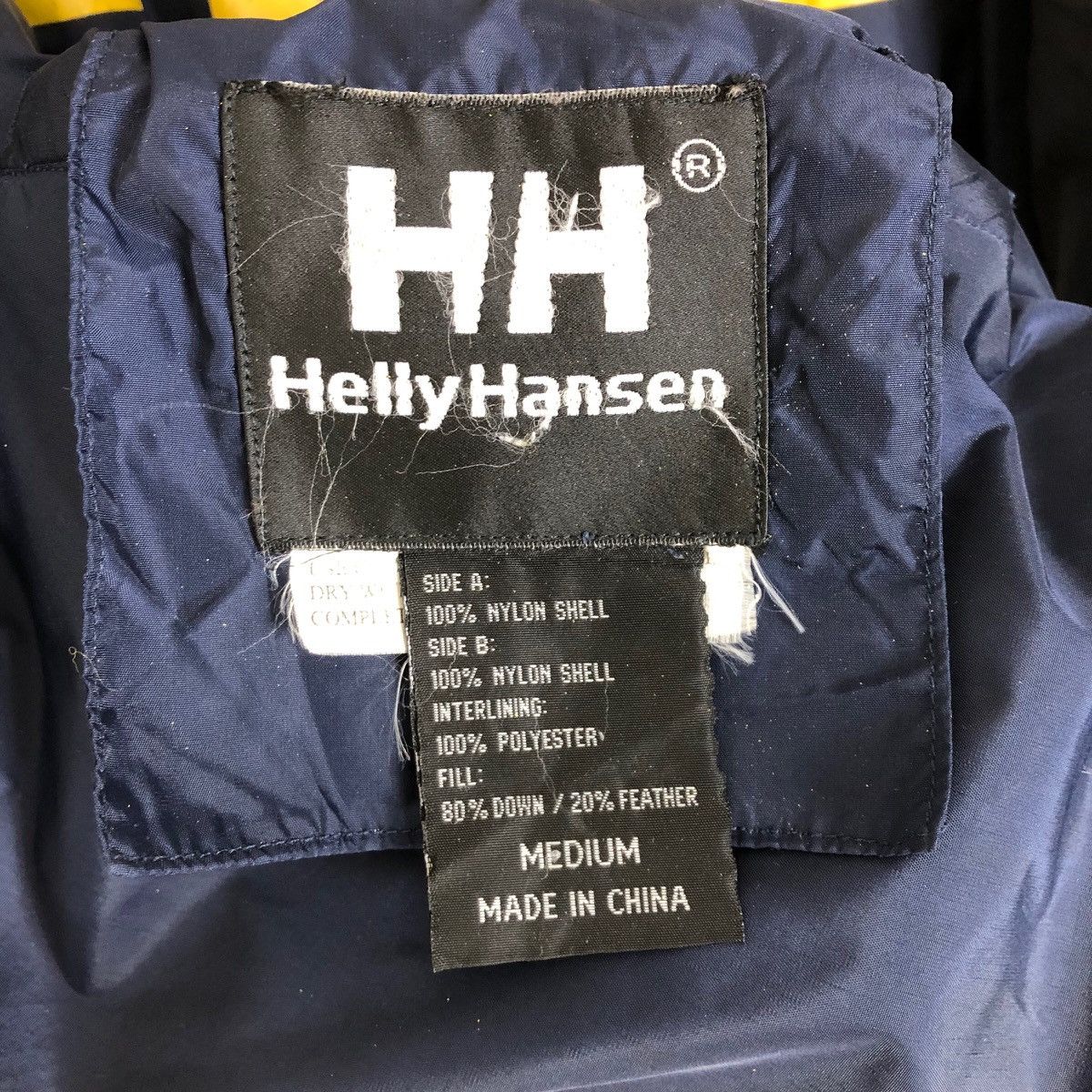 Vintage Helly Hansen Urban Reversible Down Jacket Big Logo - 17