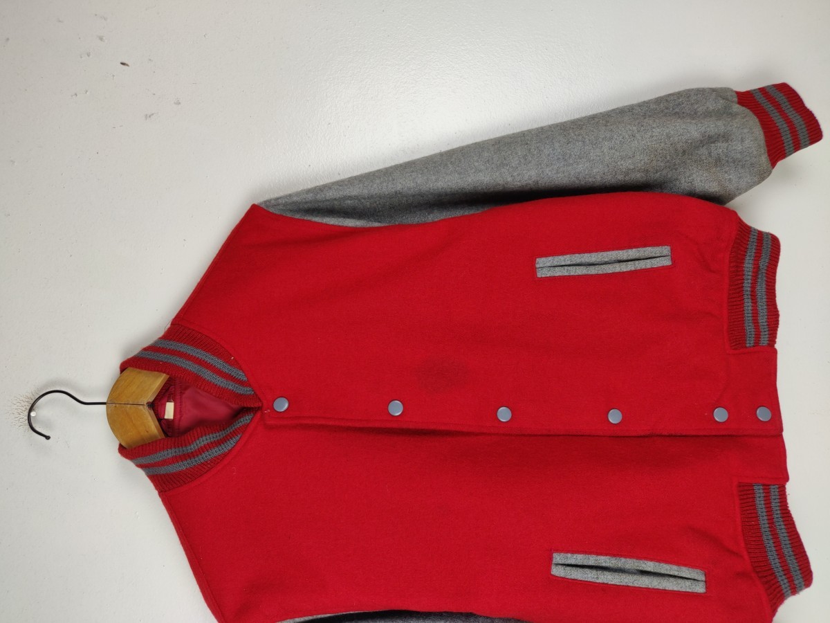 Varsity - Jacket Streetwear Tops Mens Wool Coat - 10
