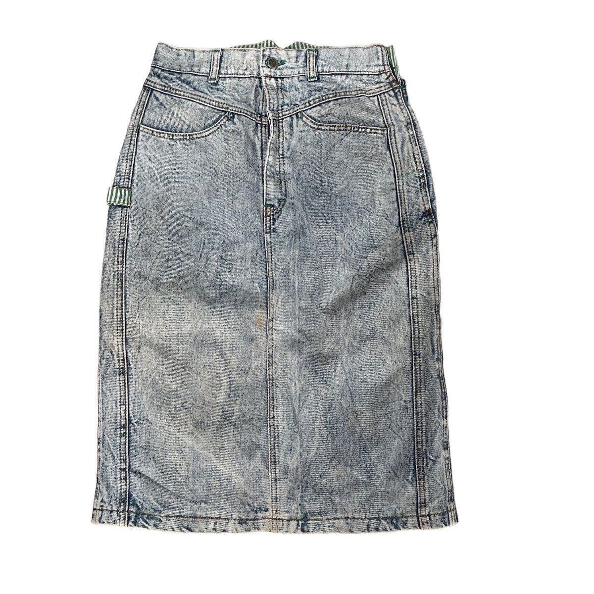 Streetwear - Marcel Dachet Acid Wash Skirt Australia Made Acid Wash Skirt - 2