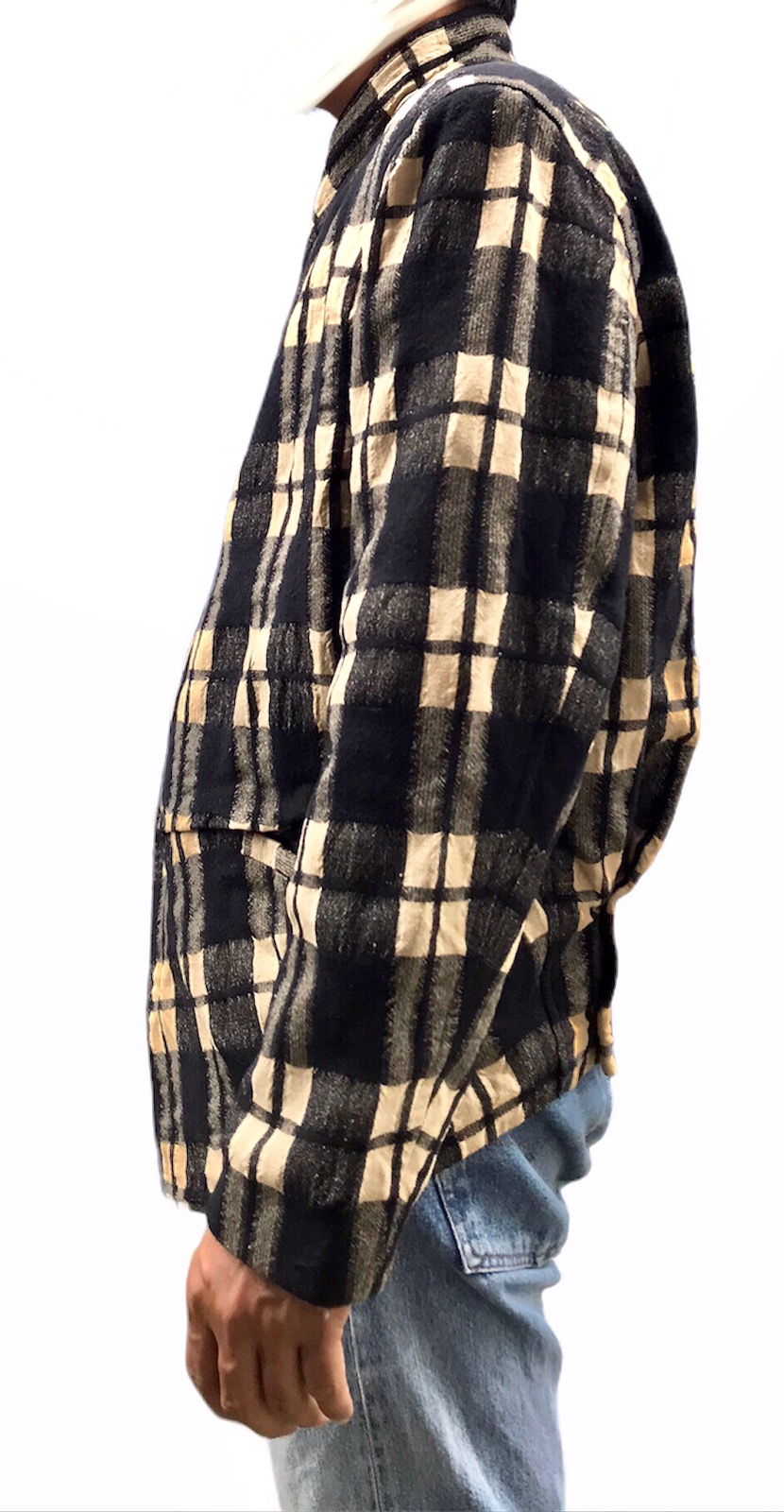 Vintage - Made In Japan Issey Miyake Men Tartan Wool Jackets - 4