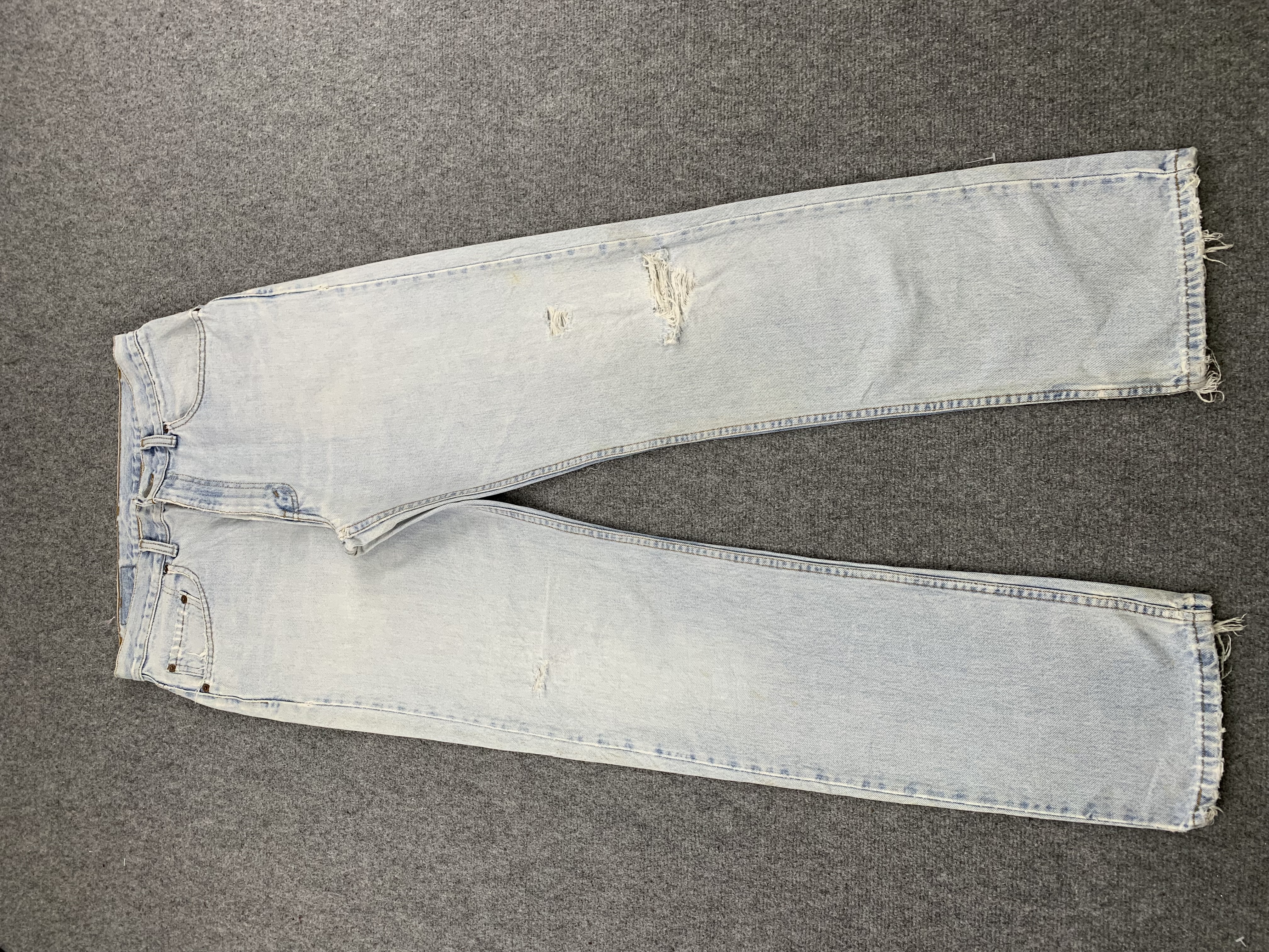 Vintage - Vintage 90s Levis 505 Light Wash Jeans - 1