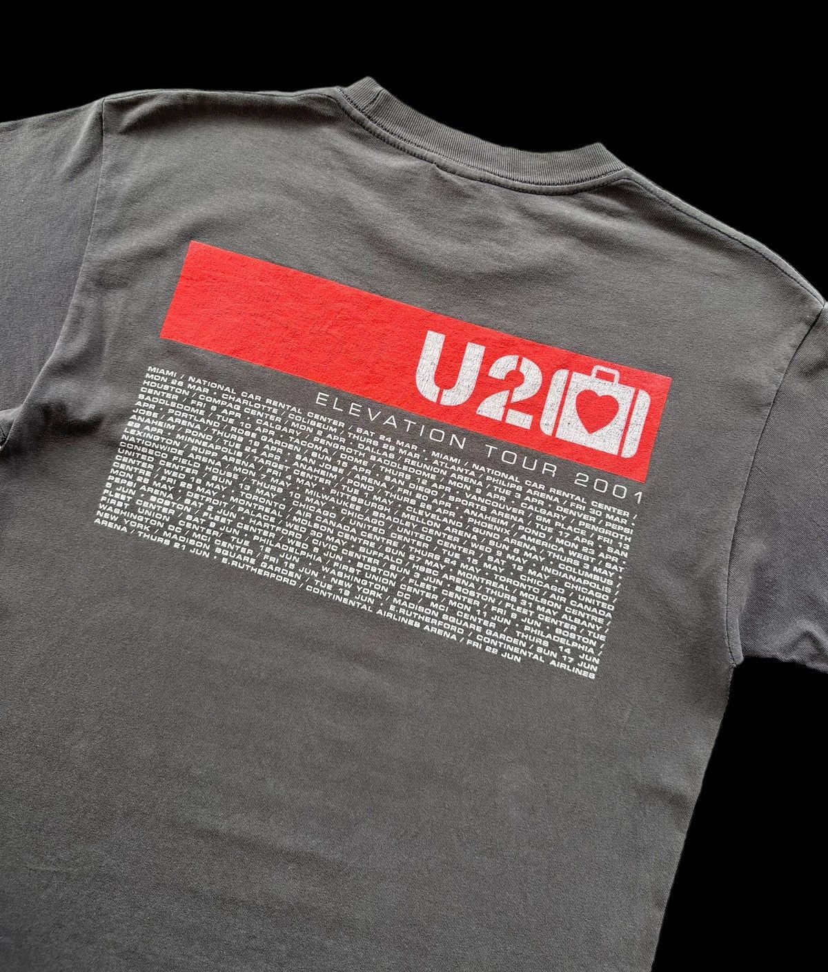 Vintage U2 Band Elevation Tour 2001 - 7