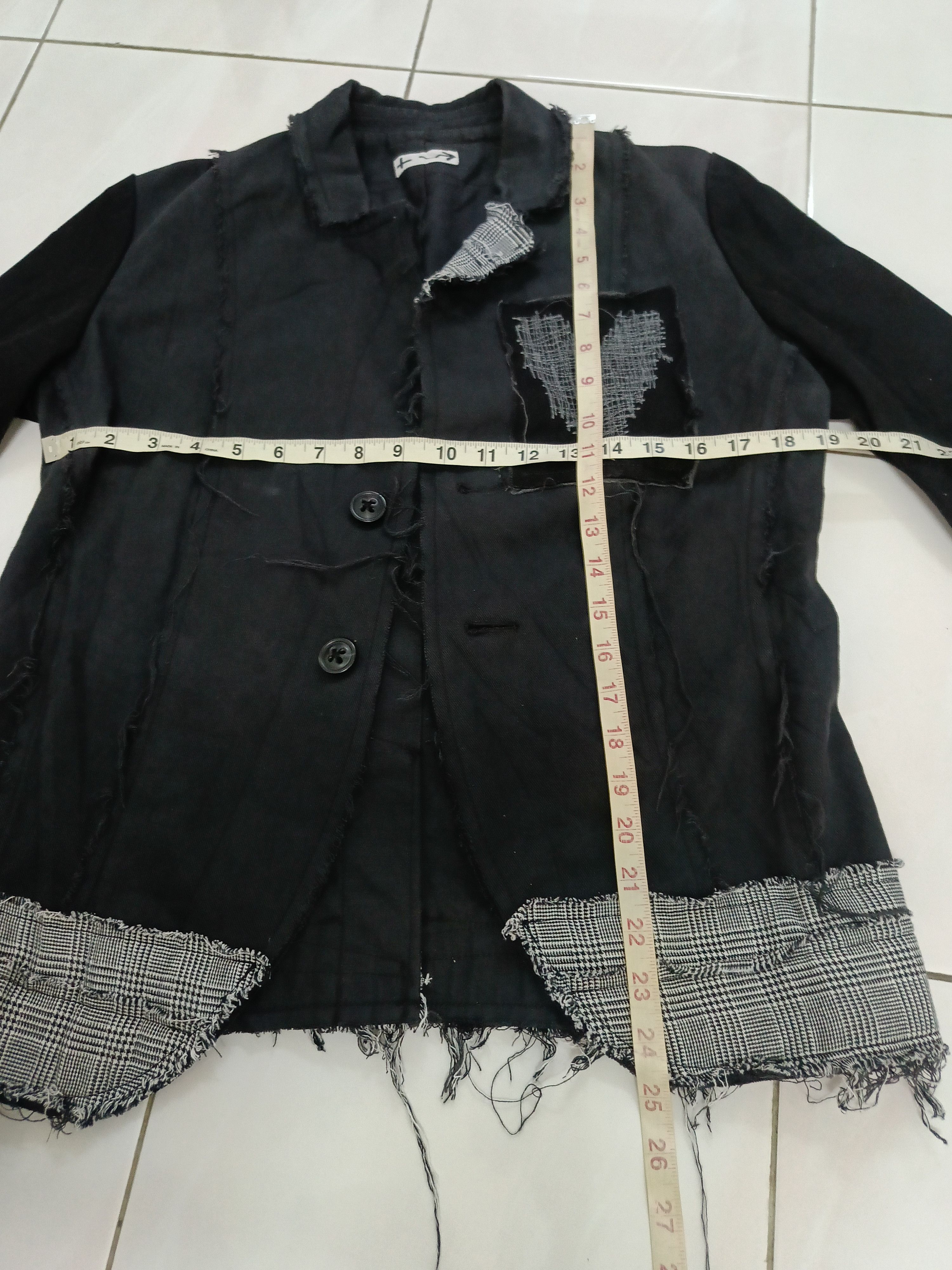 If Six Was Nine - Mihara Yashuhiro Deconstruction Runway Inspired Jacket - 6