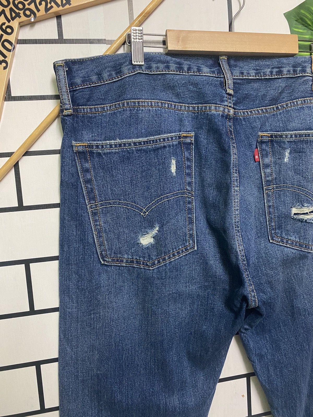 Vintage LEVIS 510 Distressed jeans -L29 - 13